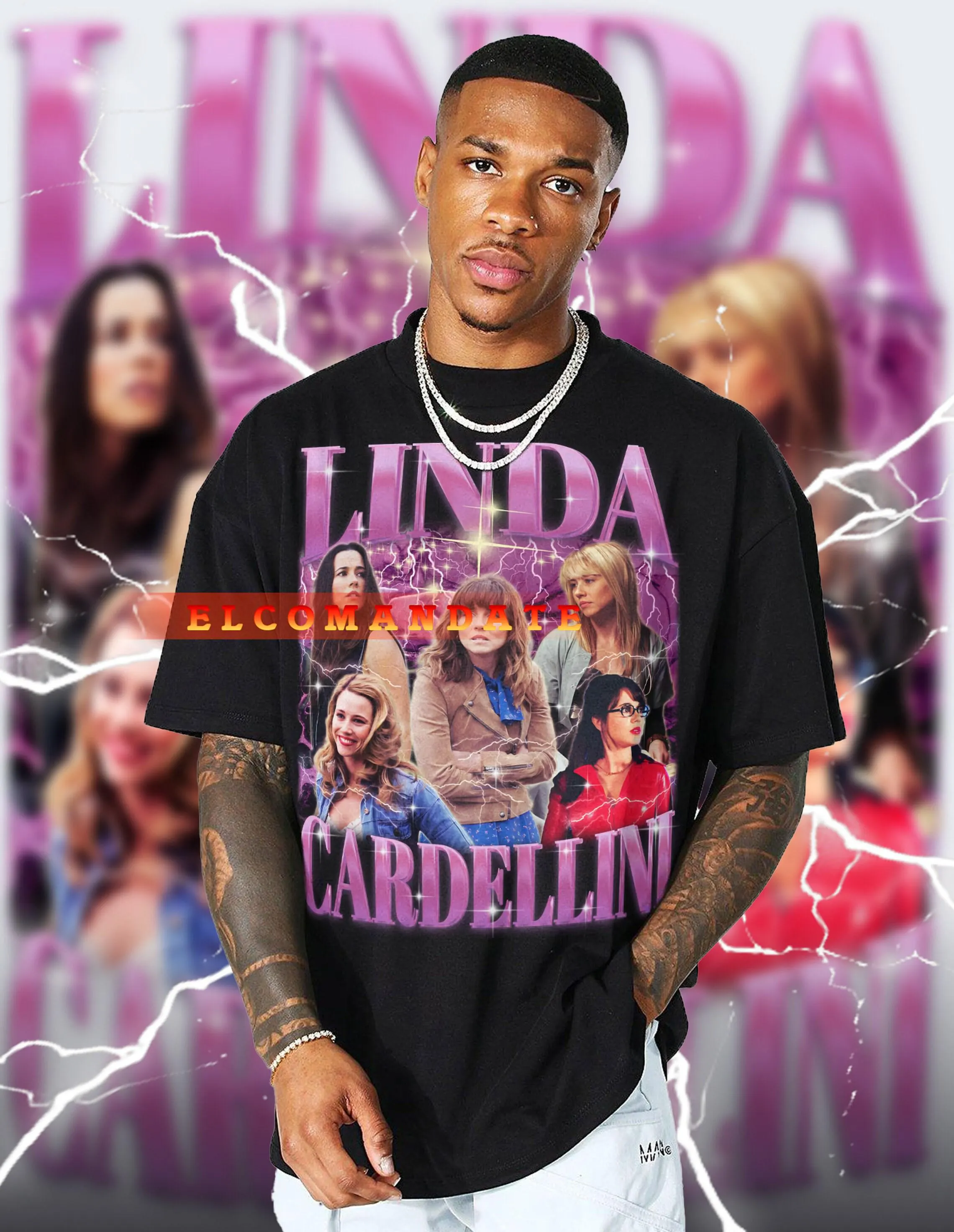 LINDA CARDELLINI Vintage Shirt, Linda Cardellini Homage Tshirt, Linda Cardellini Fan Tees, Linda Cardellini Retro 90s Sweater, Cardellini - image 5
