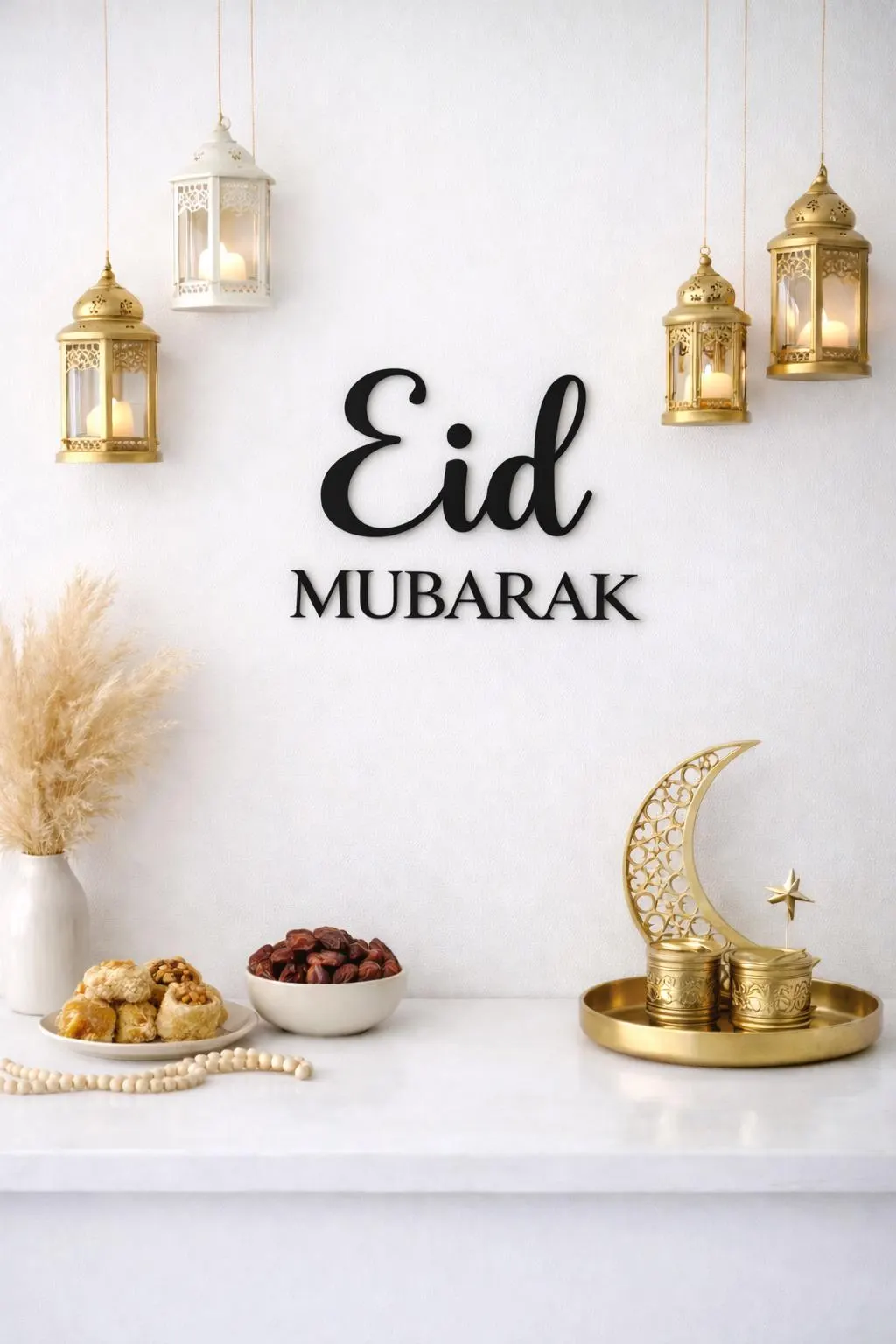 Ramadan Mubarak Wall Sign | 3D Islamic Wall Art | Ramadan Decor | Eid Gift | Modern Islamic Home Décor