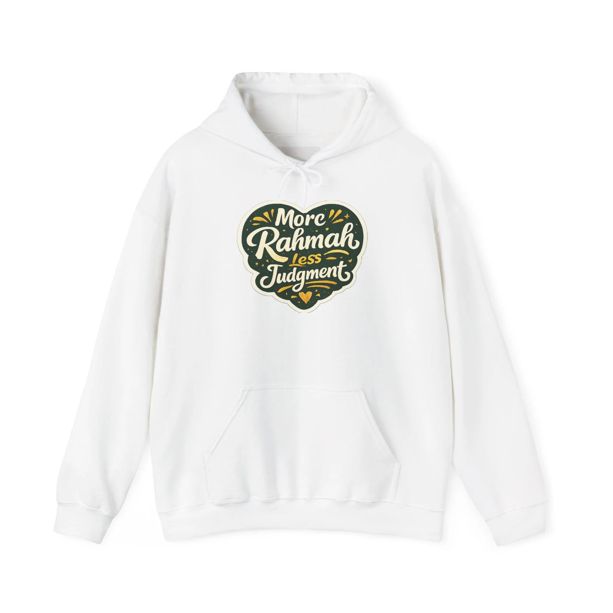 Hoodie | More Rahmah Less Judgment | Inspirational Islamic Comfort Hoodie - image 4