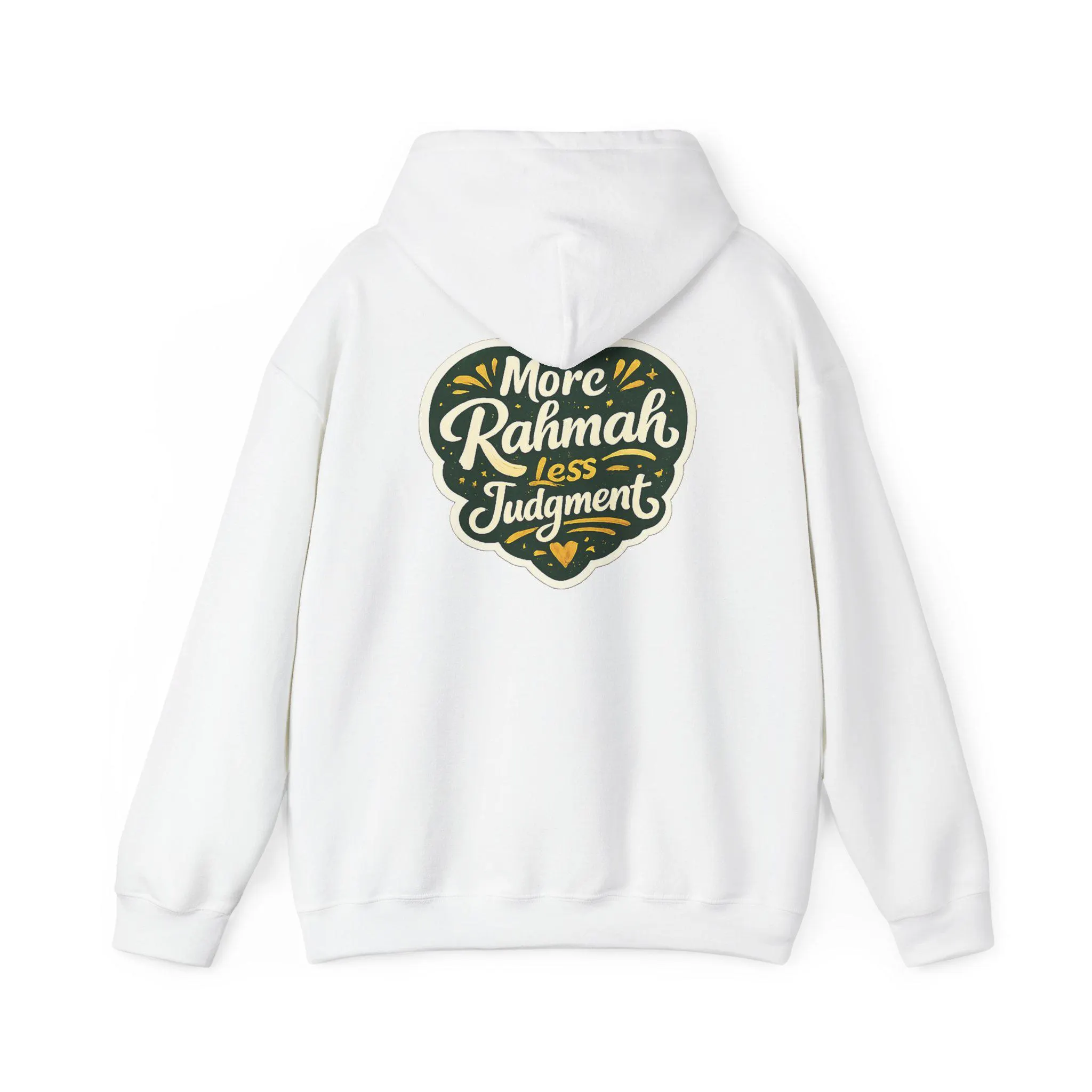 Hoodie | More Rahmah Less Judgment | Inspirational Islamic Comfort Hoodie - image 5