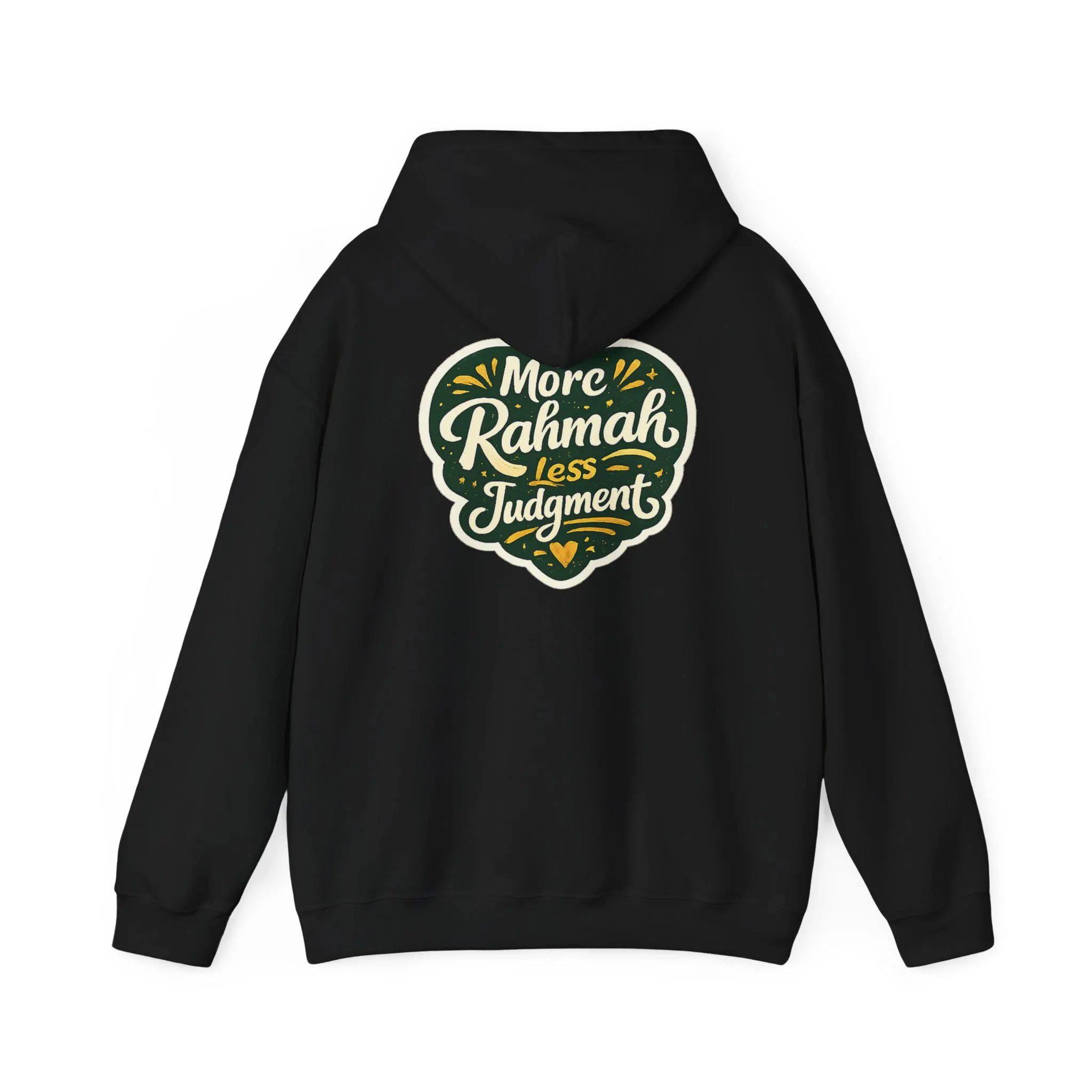 Hoodie | More Rahmah Less Judgment | Inspirational Islamic Comfort Hoodie - image 3