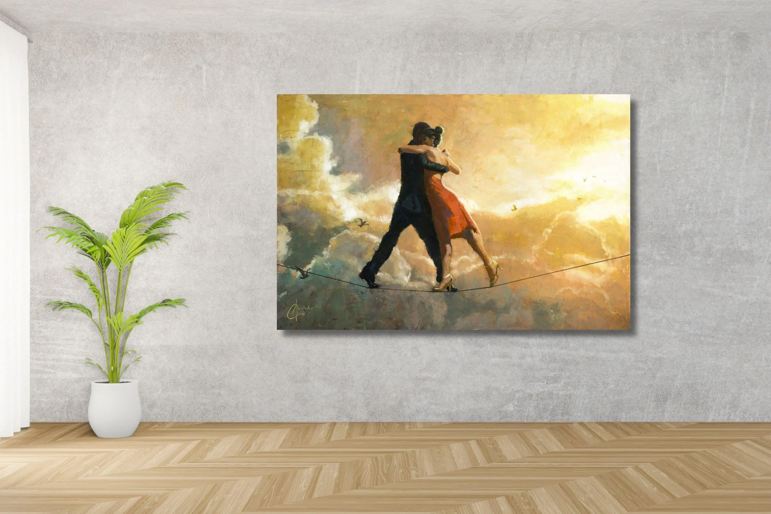 Tango Dancing Canvas Print for Modern Home Decor - image 3