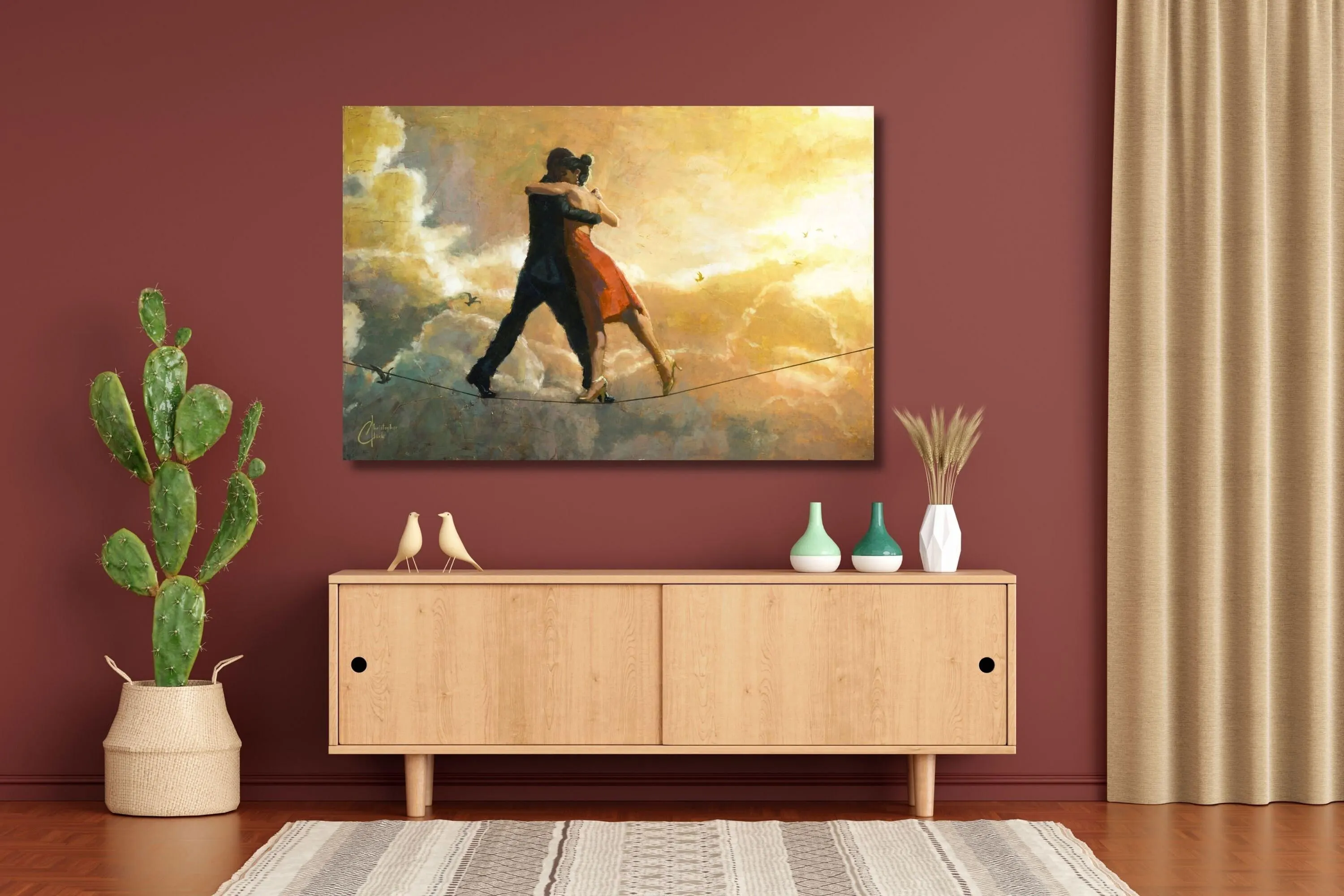 Tango Dancing Canvas Print for Modern Home Decor - image 4