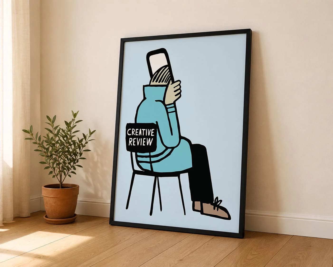 Jean Jullien - Creative Review, Editorial Illustration Art Print, Contemporary Graphic Poster, Modern Office Wall Decor Download - image 3