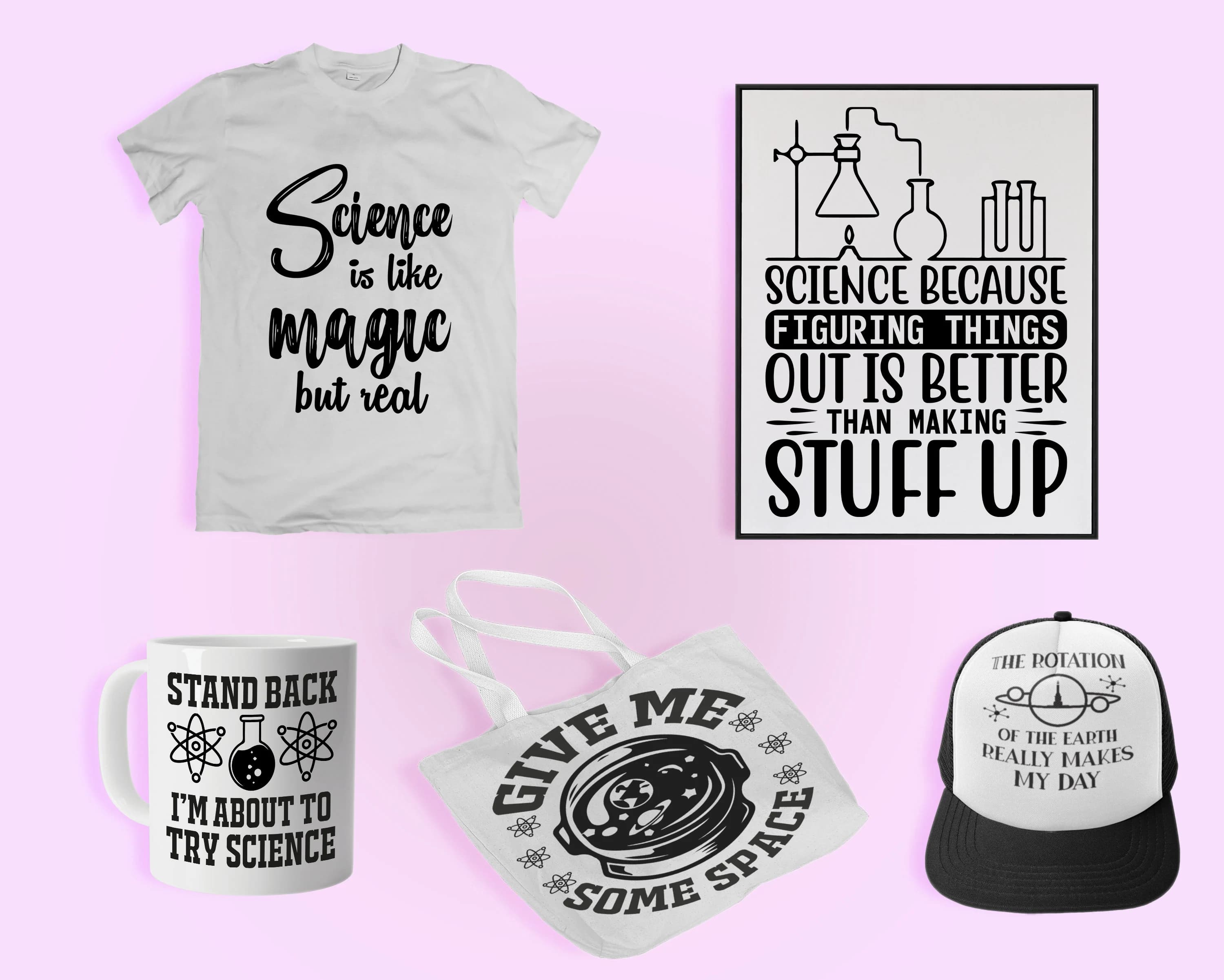 Science SVG Bundle, SVG Files for cricut, Digital download, Cricut cutting files, Science PNG, 100 Science graphics, Science quotes - image 4
