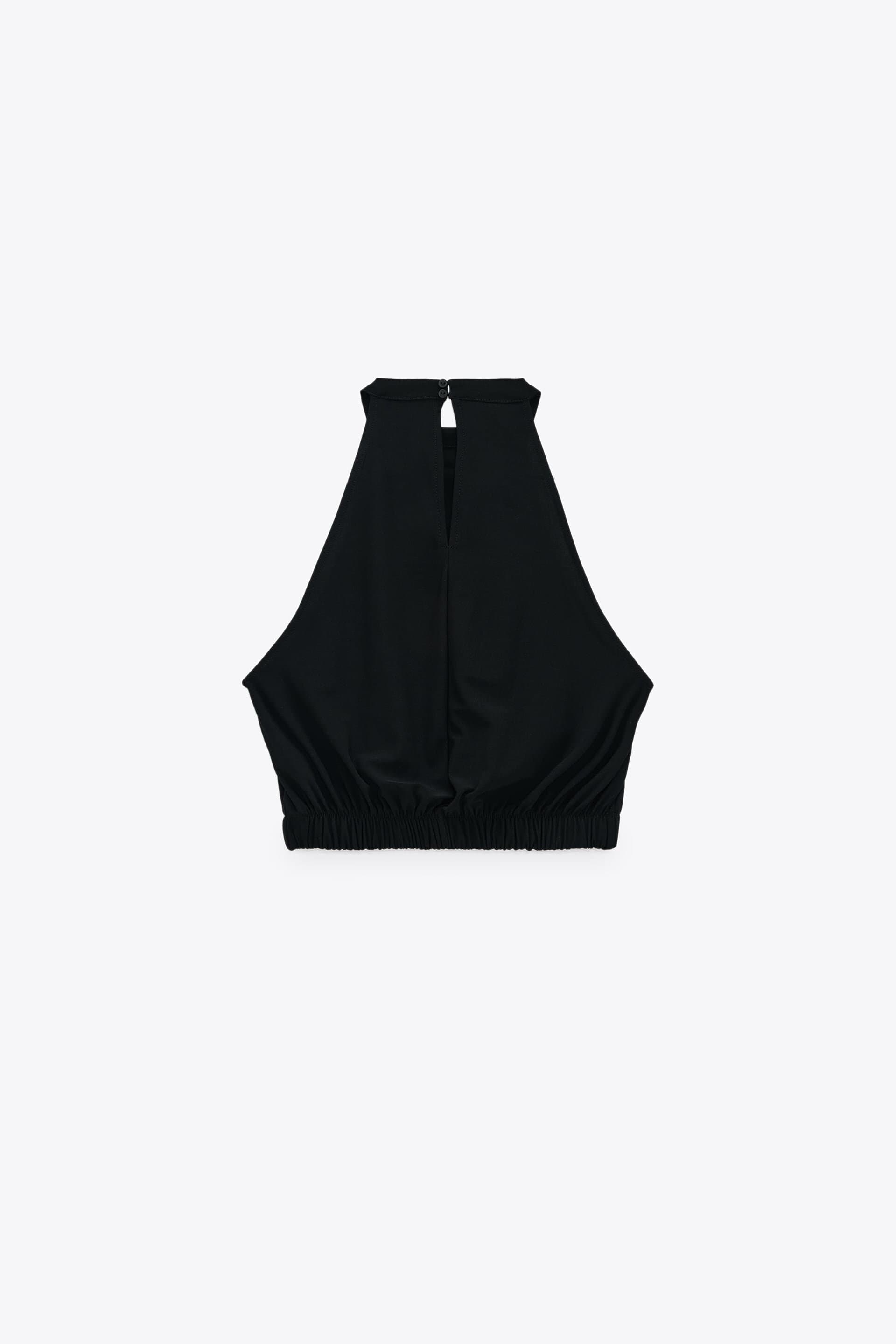 Halter Neck Crop Top | 4 sizes S-M-L-XL| Crew Neck Tank Top | PDF sewing pattern - image 3