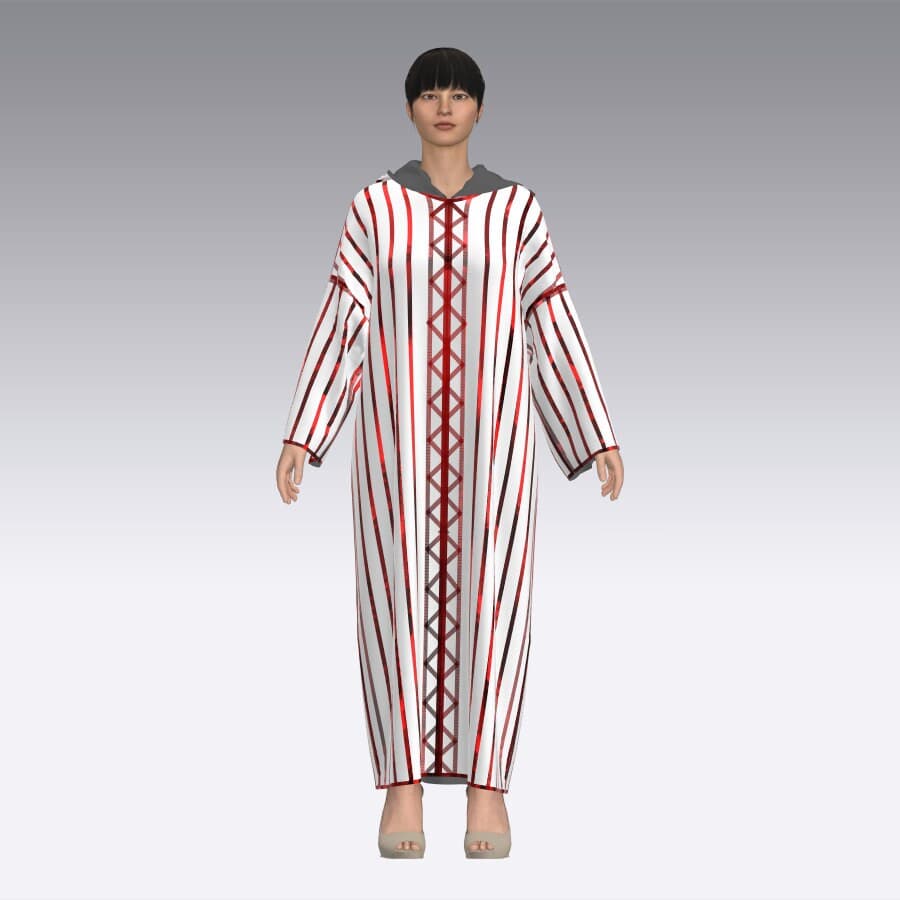PDF swing pattern-Djellabas Marocaines oversize - printing at home ,Élégance Traditionnelle/ Download 3 Sizes (XS-S/M-L/xl-xxl)(pdf-A4/A0)