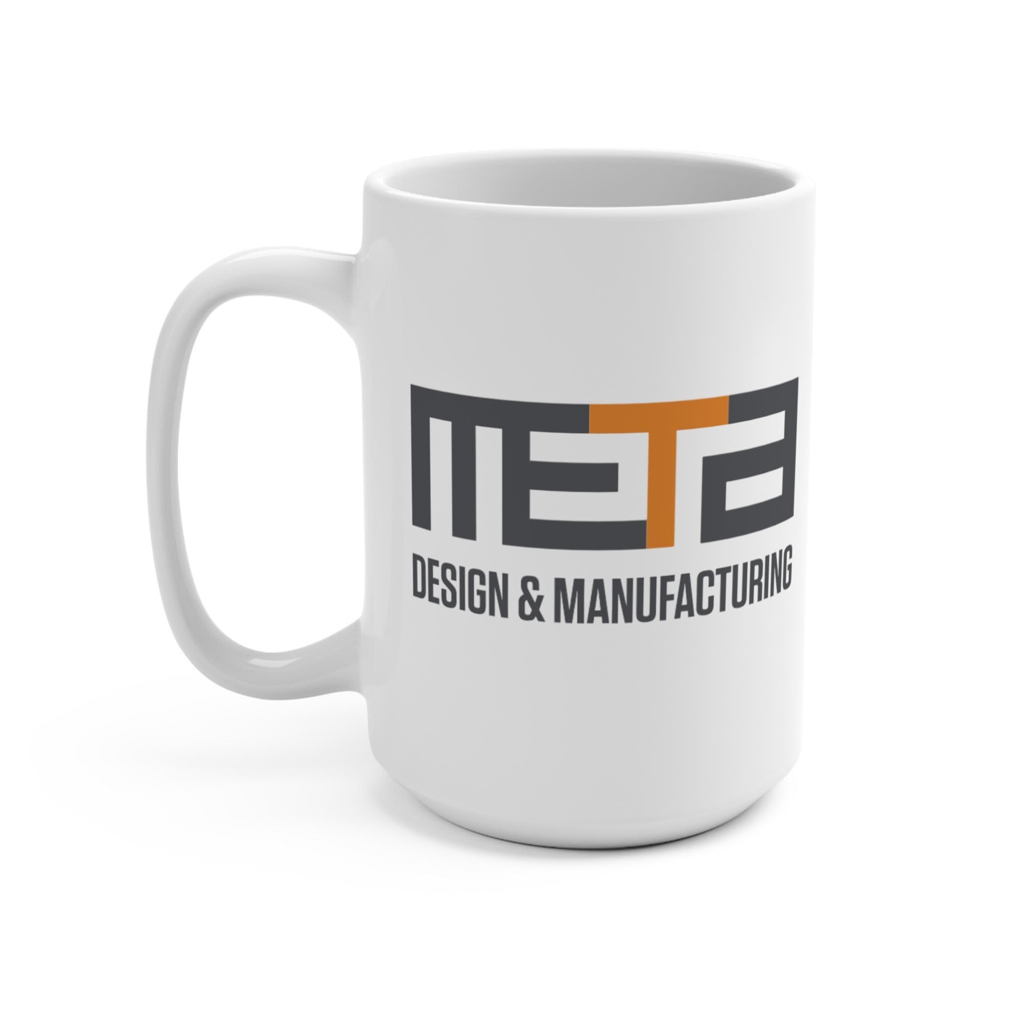 META Design and Manufacturing Personalized Ceramic Coffee Mug: 15oz Custom Design, Creative Gift - image 4
