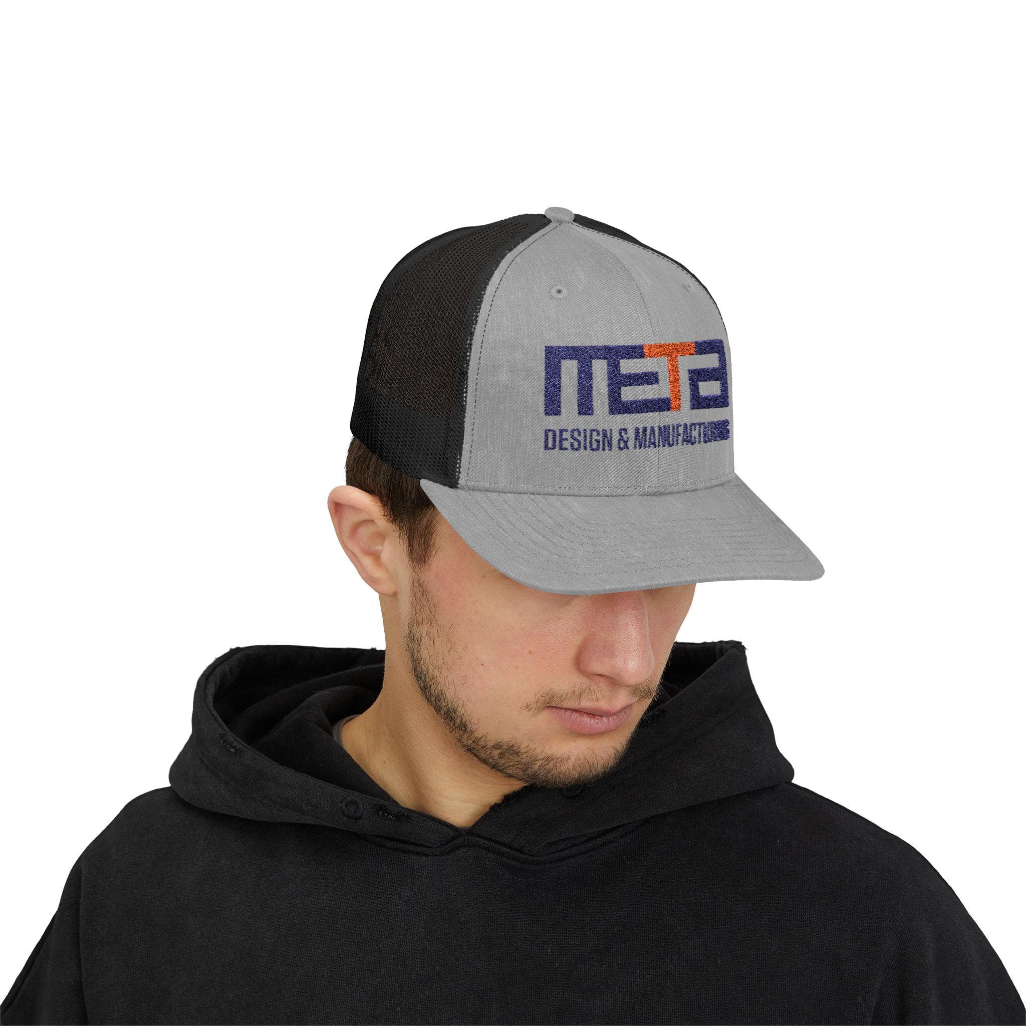 Meta Design Snapback Trucker Hat: Unisex Outdoor Cap - image 3