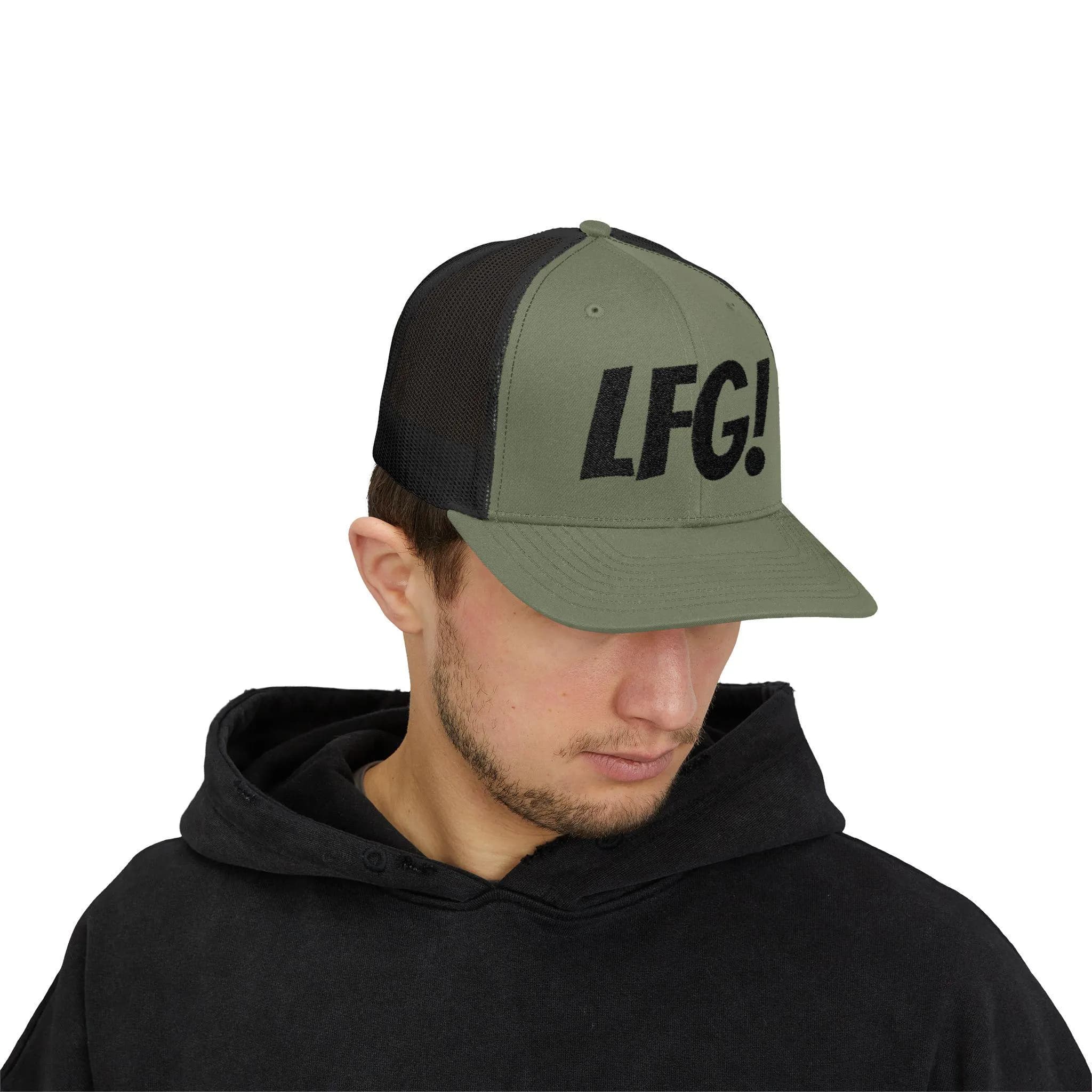LFG! Snapback Trucker Cap: Unisex Outdoor Sports Hat - image 3