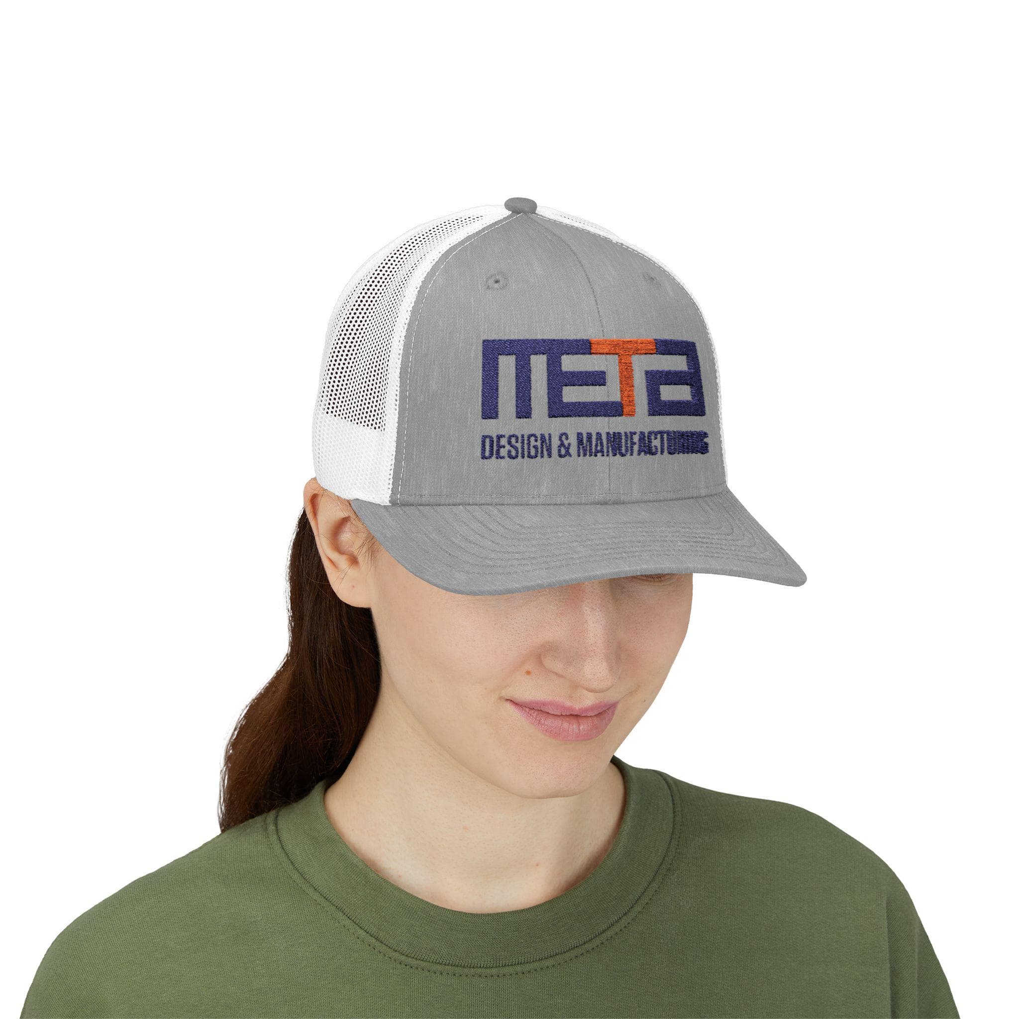 Meta Design Snapback Trucker Hat: Unisex Outdoor Cap - image 5