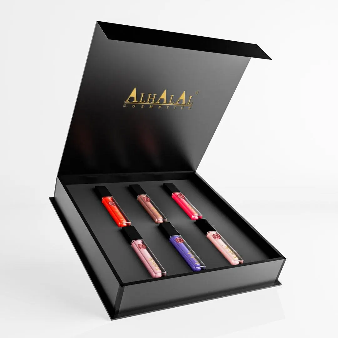 Luxury Cosmetic Gift Box, Six Matte Liquid Lipsticks - image 5