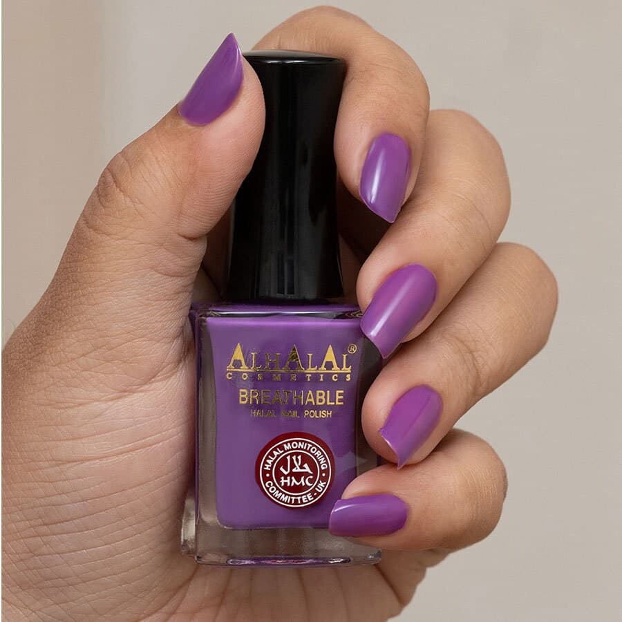 Halal Breathable Nail Polish – Wudu Friendly, Vegan, Water Permeable & Long Lasting Shine (AL-161 KOMAL) - image 3
