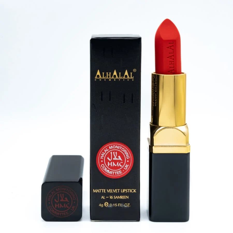 Halal Matte Velvet Lipstick – Long-Lasting, Vegan & Cruelty-Free (SAMREEN) - image 4