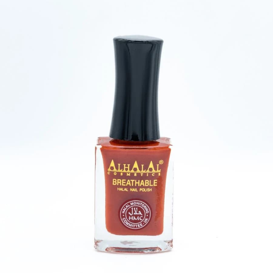 Halal Breathable Nail Polish – Wudu Friendly, Vegan, Water Permeable & Long Lasting Shine (AL-168 AYAT)