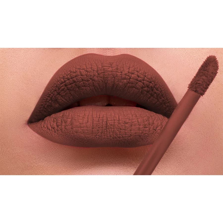 Halal Matte Liquid Lipstick – Long Lasting, Vegan, Cruelty-Free Smooth Finish (AL-67 HAMNA) - image 2