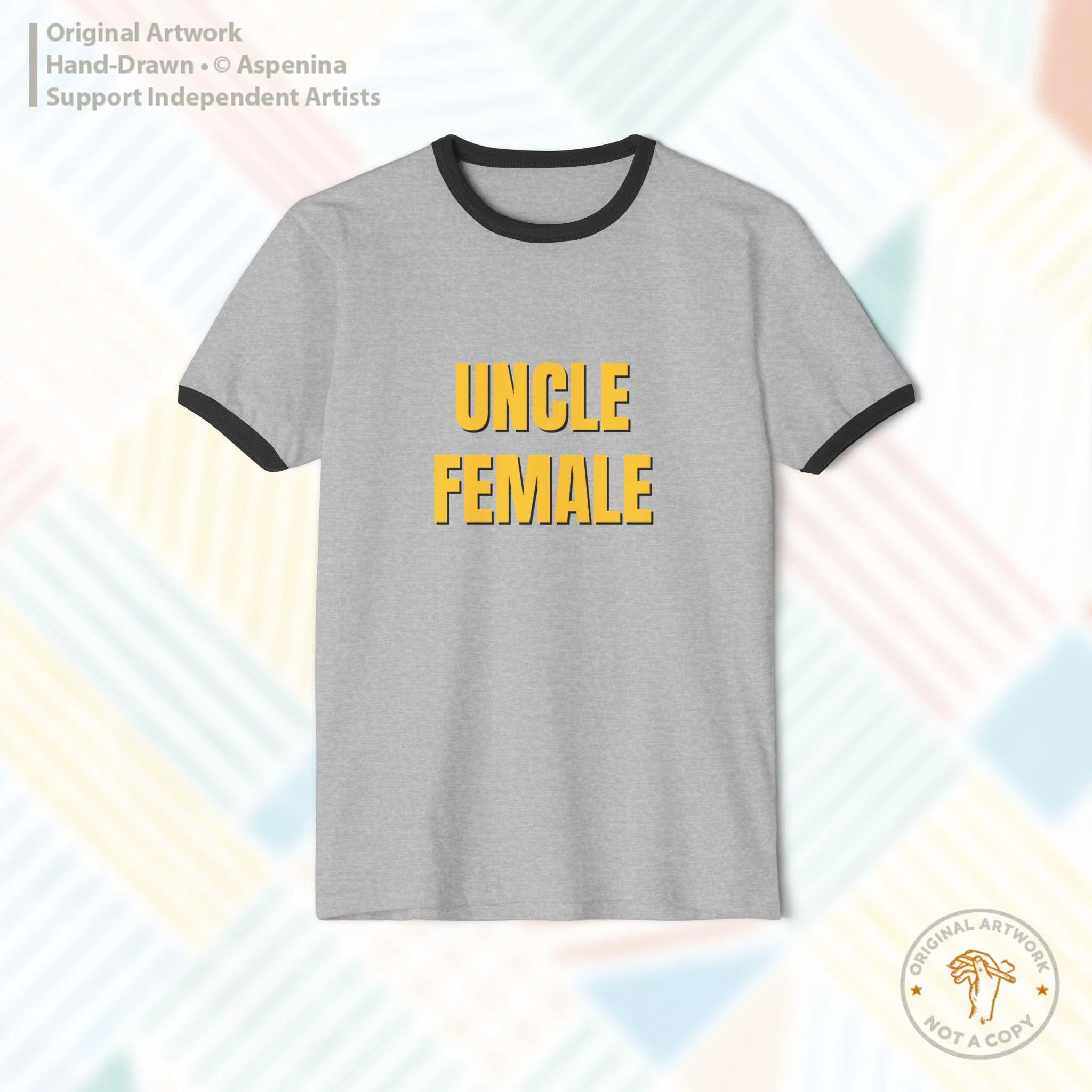 Uncle Female T-Shirt | Ringer Tee, Penny Tees