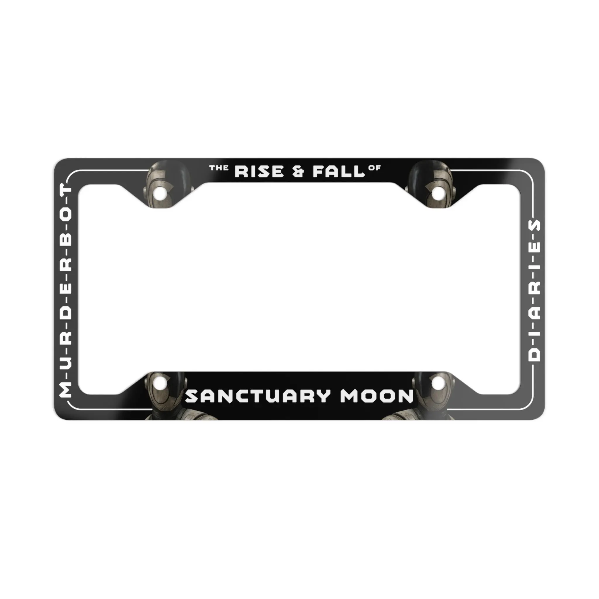 Murderbot Diaries License Plate Frame: Sci-Fi Martha Wells Fan Gift