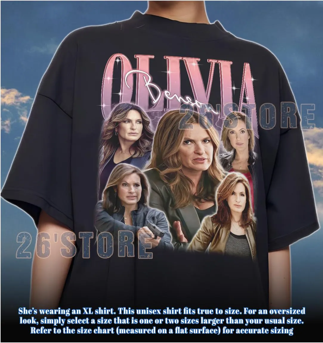 Olivia Benson Shirt, Olivia Benson Tee, Female Detective Shirt, Police Character Tee, Strong Woman Shirt, Vintage Character Gift