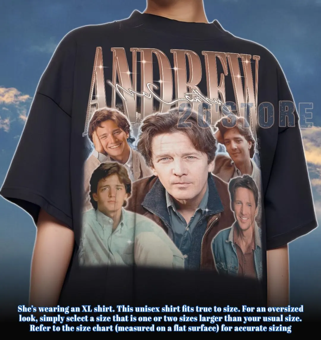 ANDREW MCCARTHY Shirt, Andrew Mccarthy Tshirt, Andrew Mccarthy Sweatshirt, Andrew Mccarthy Merch, Andrew Mccarthy Lover Shirt