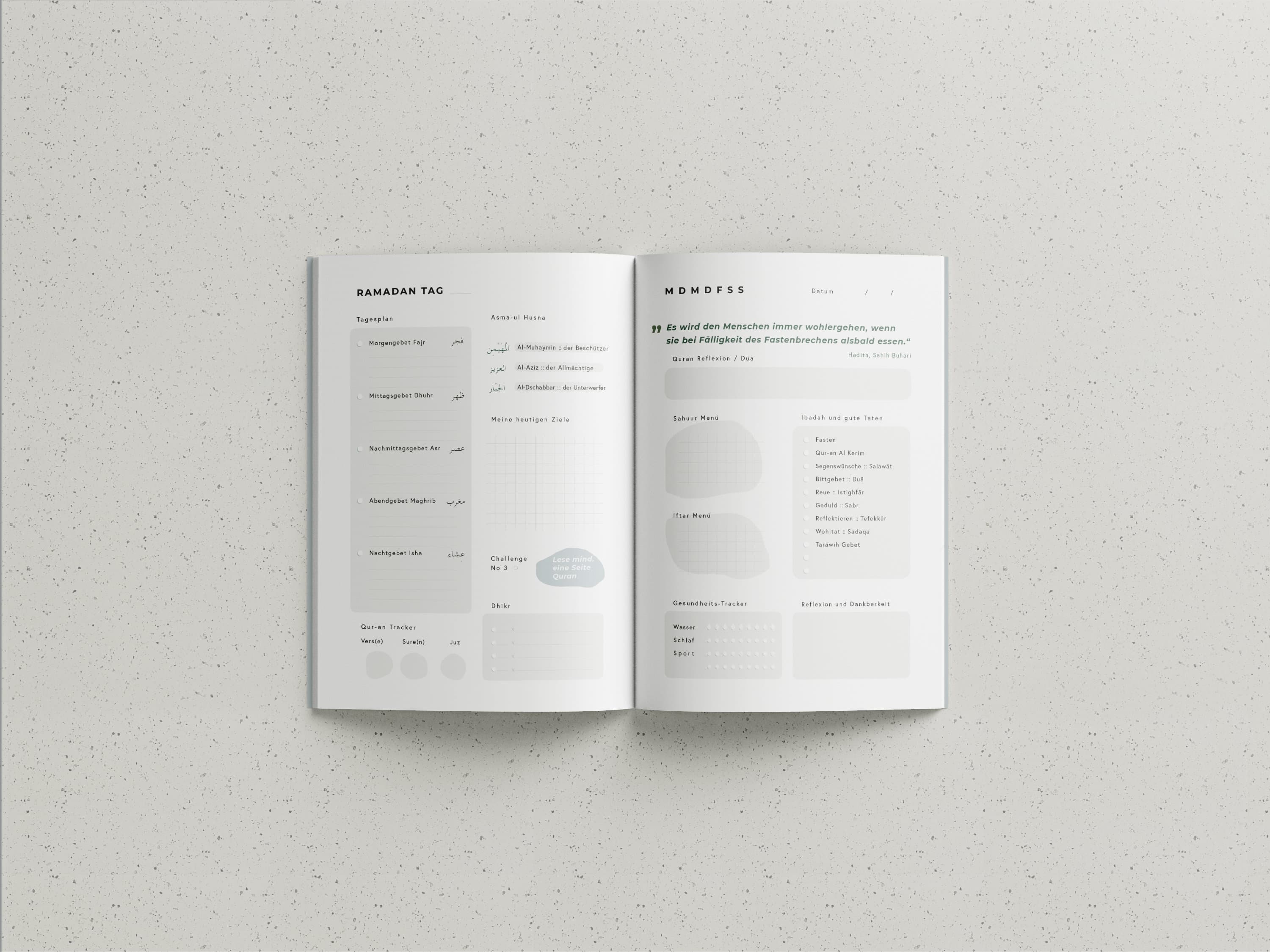 Ramadan Planer/ Ramadan Journal / Kalender / Planner / Ramazan / Ramadanplaner - image 5