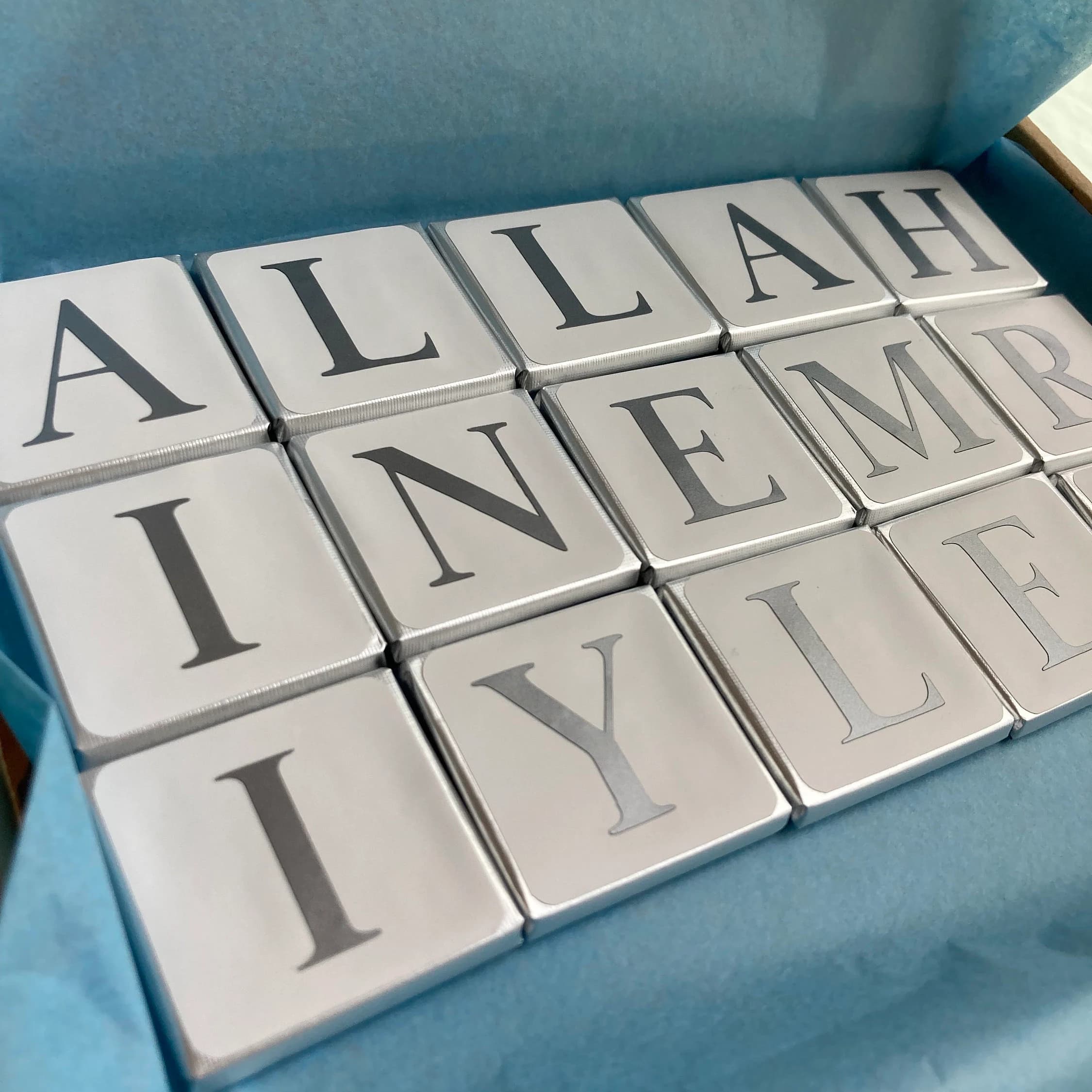 Isteme Cikolatasi/ Gold - Silber / Schokolade /Schokotafel Madlen / Sticker / Allahin Emriyle kizinizi istemeye geldik / Aufkleber / Söz / - image 5