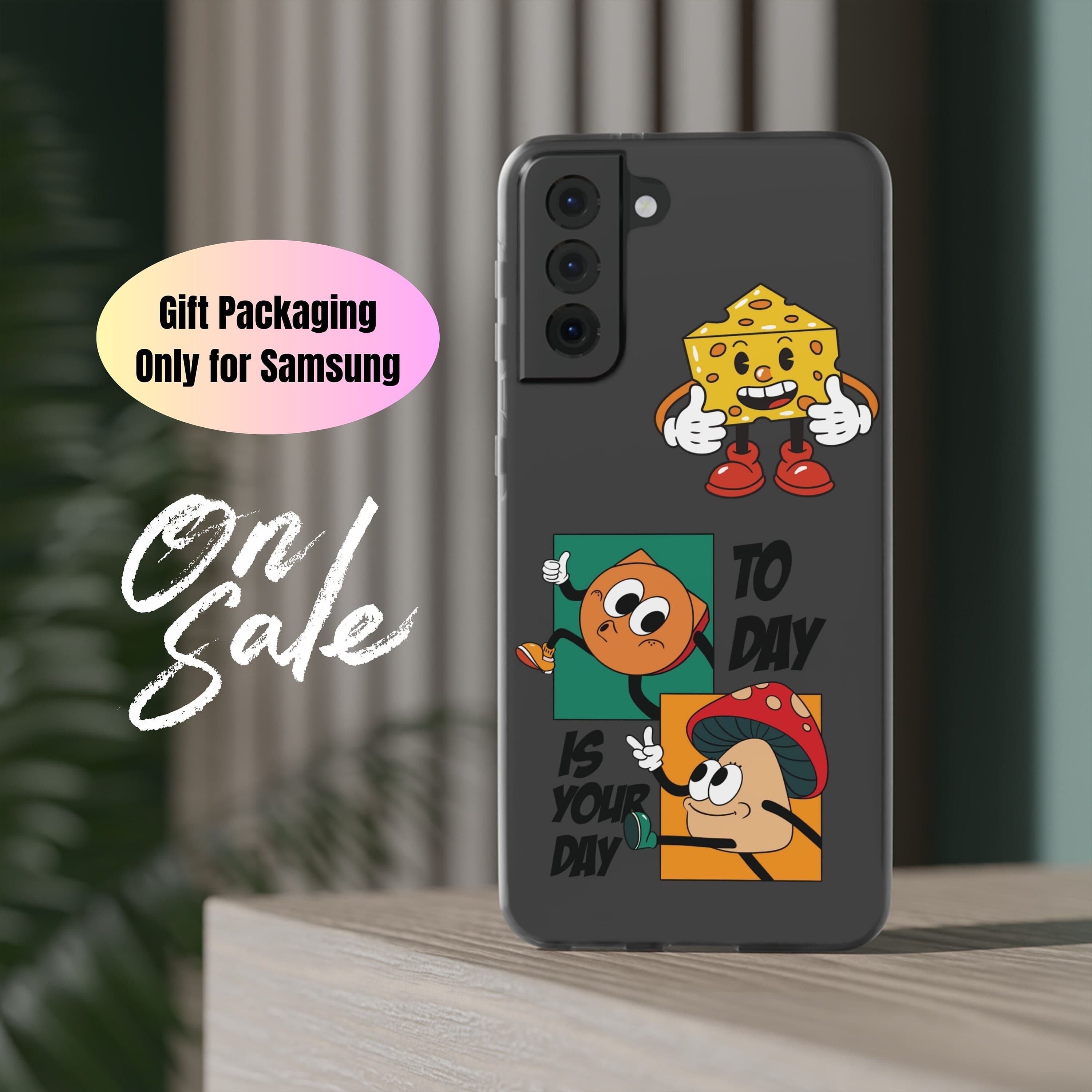 Anime and Cartoon Phone Case, Cool Phone Case, iPhone Clear Case, Samsung Phone Case, Mental Health phone case,Manga Phone Case, iPone 14 - image 3