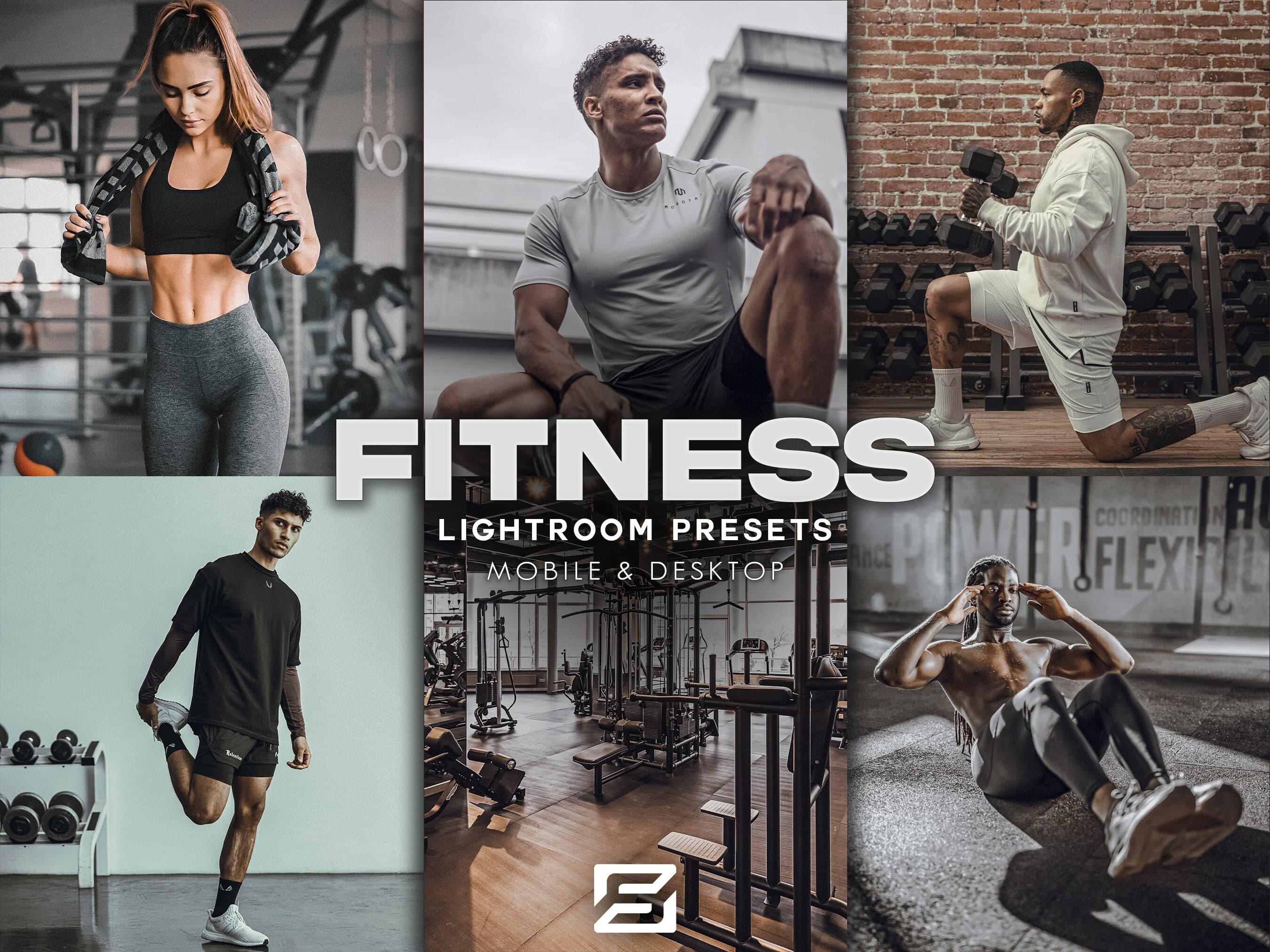 10 FITNESS and GYM PRESETS for Photo Editing | Mobile Preset, Fitness Presets | Instagram Preset, Blogger Presets, Sport Preset