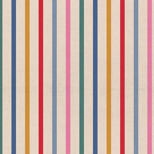 Stripe in SUN DRESS - Picnic Wovens by Suzy Quilts, Art Gallery Fabrics | Yarn Dyed Woven, AGF Fabric By the Yard, 100% Cotton - image 3