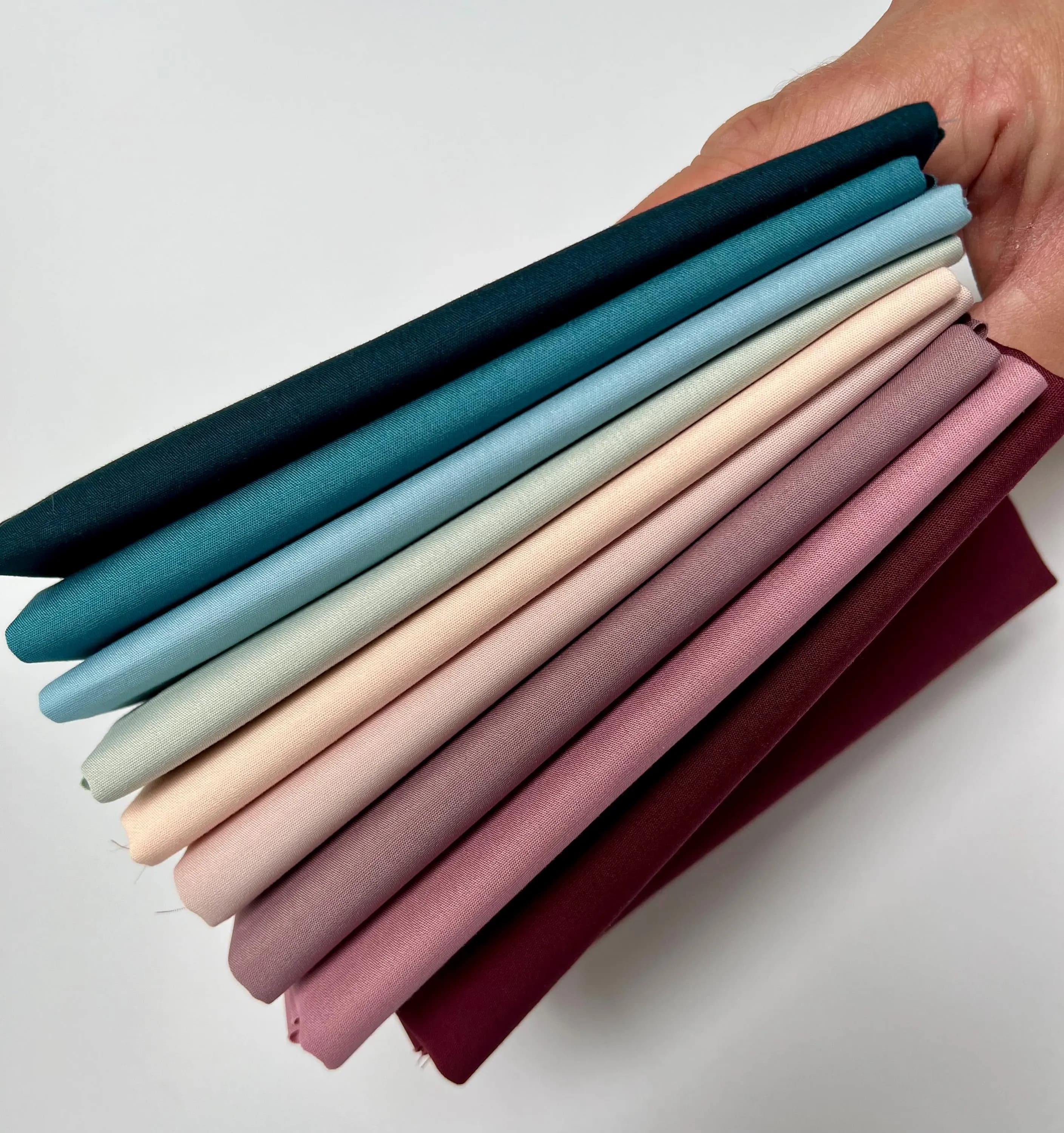 ELSA - Fat Quarter bundle, PURE Solids by Art Gallery Fabrics | 100% cotton, ombre fabric - image 3
