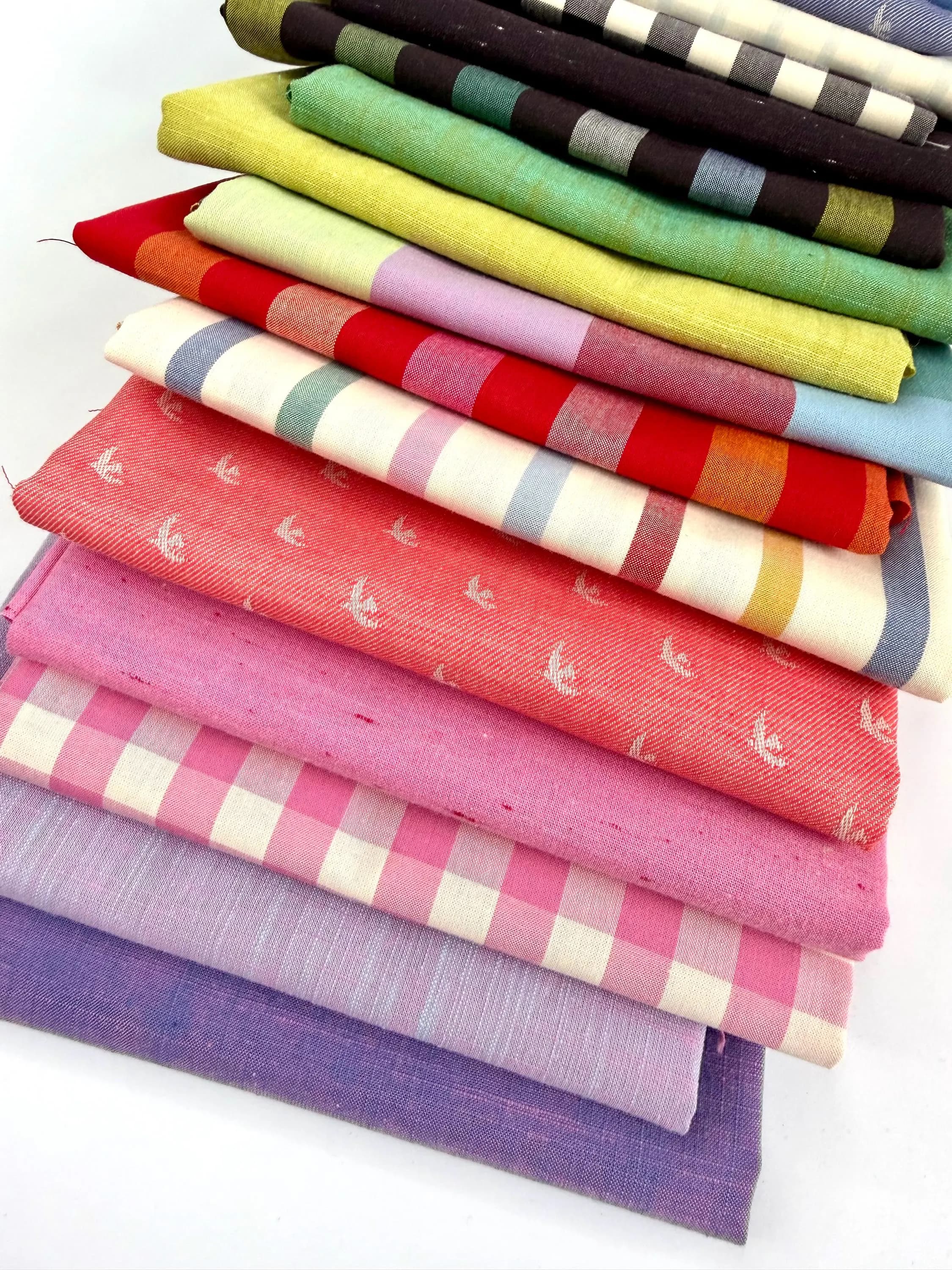 Stripe in SUN DRESS - Picnic Wovens by Suzy Quilts, Art Gallery Fabrics | Yarn Dyed Woven, AGF Fabric By the Yard, 100% Cotton - image 5