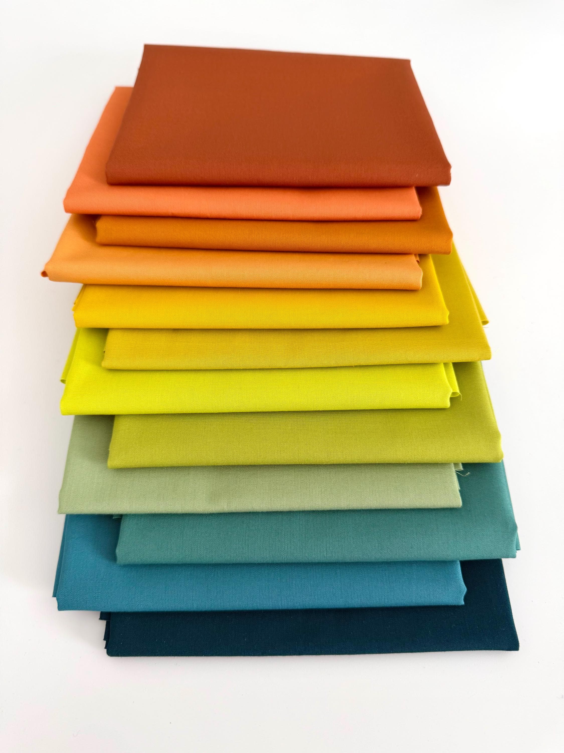 Canyon Trail - Curated Fabric Bundle, 12 Fat Quarters/Half Yards | Art Gallery Fabrics Pure Solids, AGF Rainbow - image 5