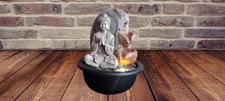 Desktop Fountain with LED Light – Relaxing Zen Decor - image 2
