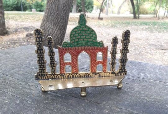 Taj Mahal Brass Figurine, Collectible Gift