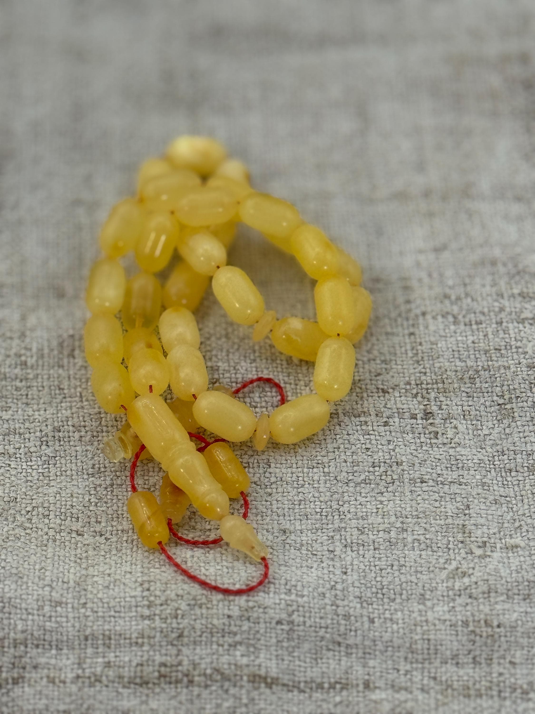 Amber Rosary, Amber Misbah, baltic amber islamic prayer, 31 beads 17g Rosary, Tesbih, Subha, Misbaha, Kehribar, Pure amber, LARGE Rosary - image 5