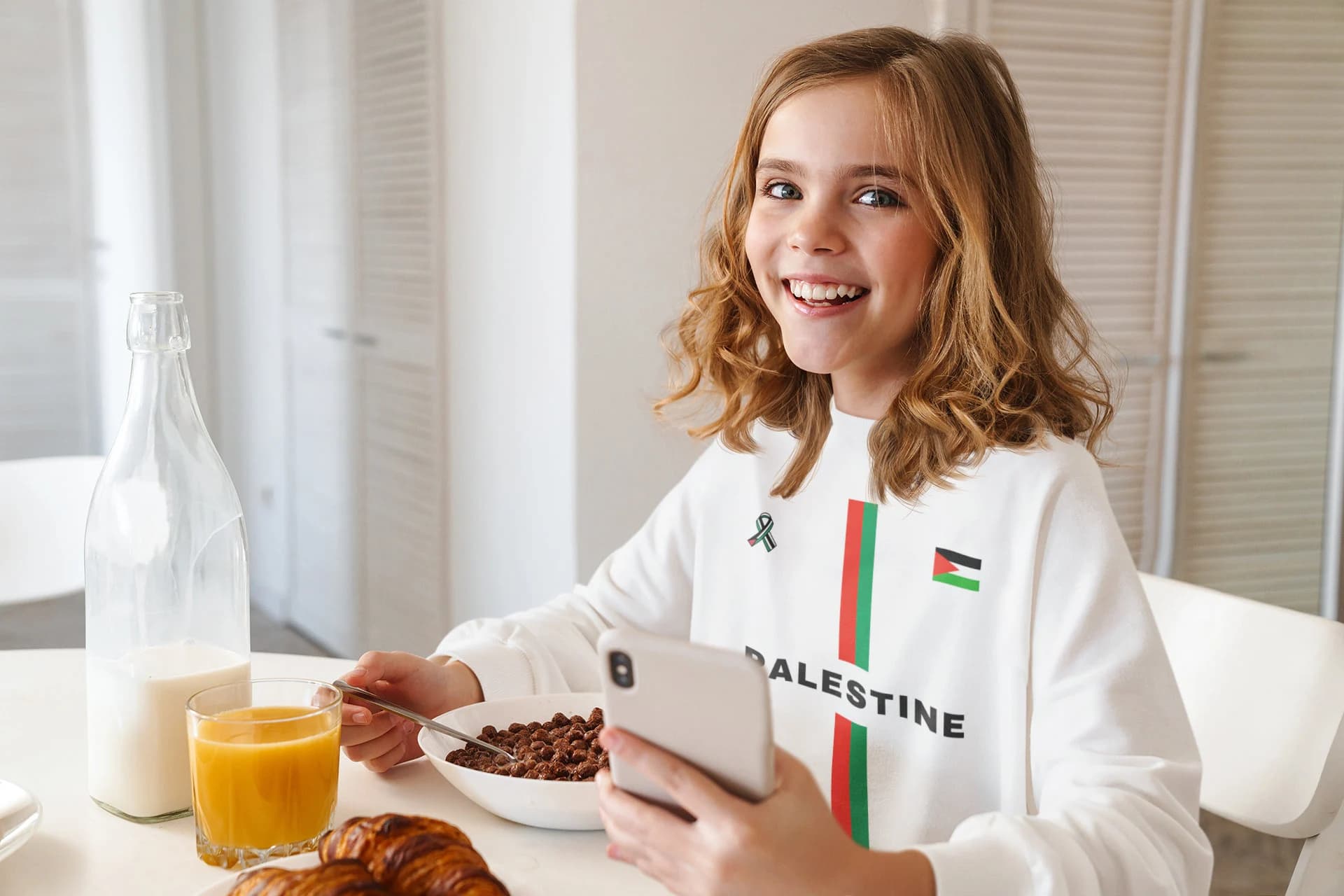 Free Palestine_english2 | sweat | Football shirt | Soccer | Palestine shirt | sports | Unisex | Palestine Football | jumper | palestina | - image 5