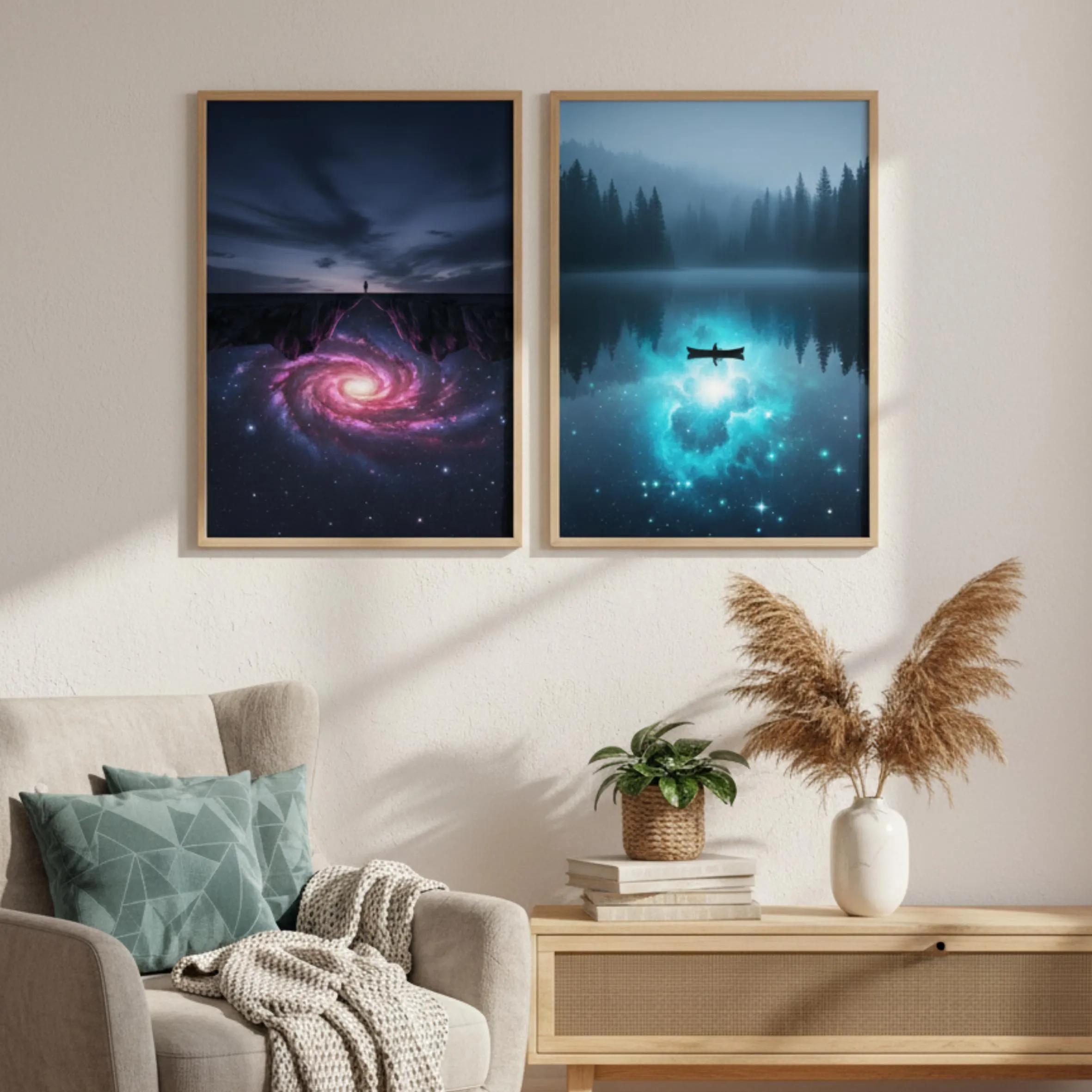 Lake Art Print – Forest Scene (Digital Download) - image 5