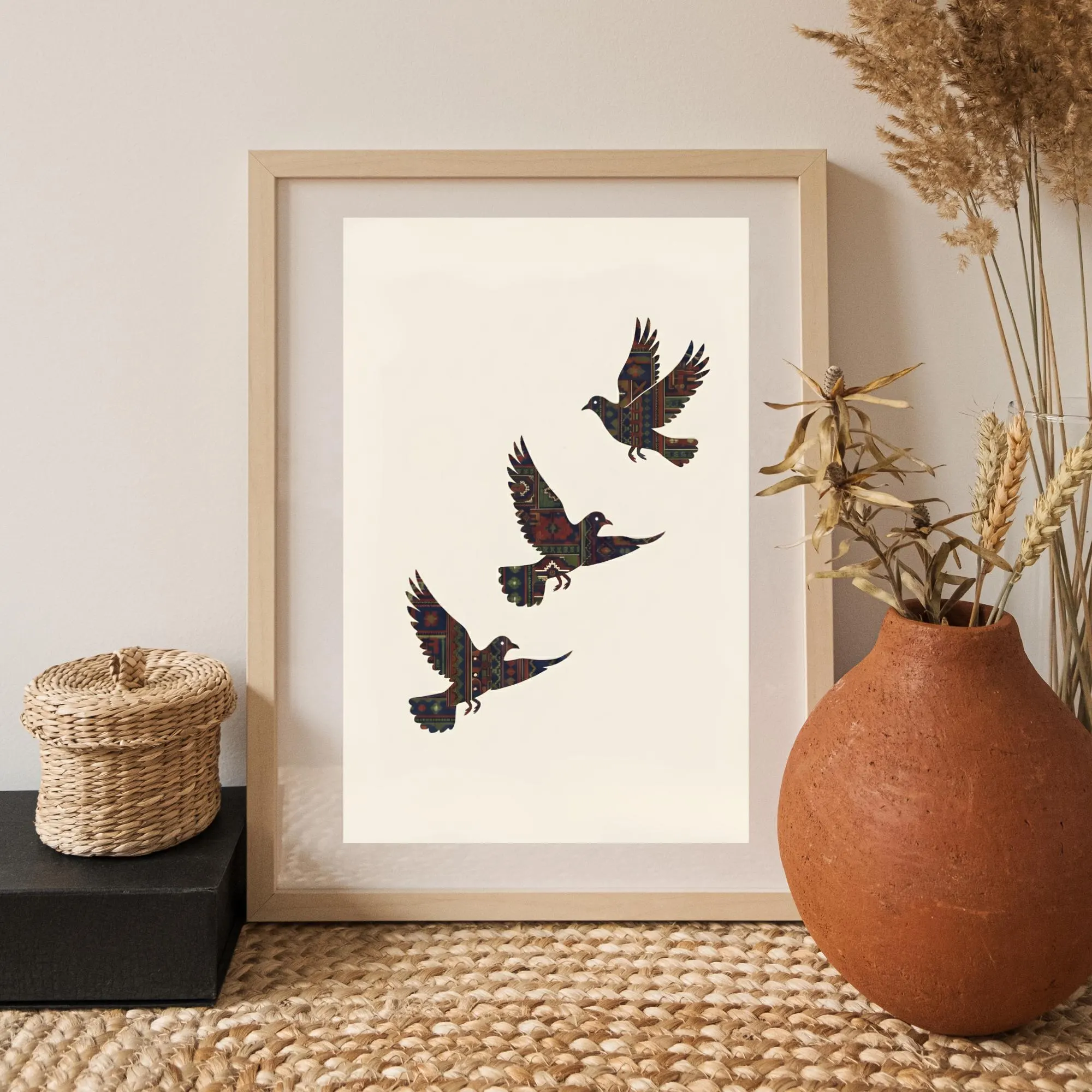 Palestine Floral Arch Art Set, Middle Eastern Cultural Print, Arabic Heritage Decor (Instant Download) - image 5