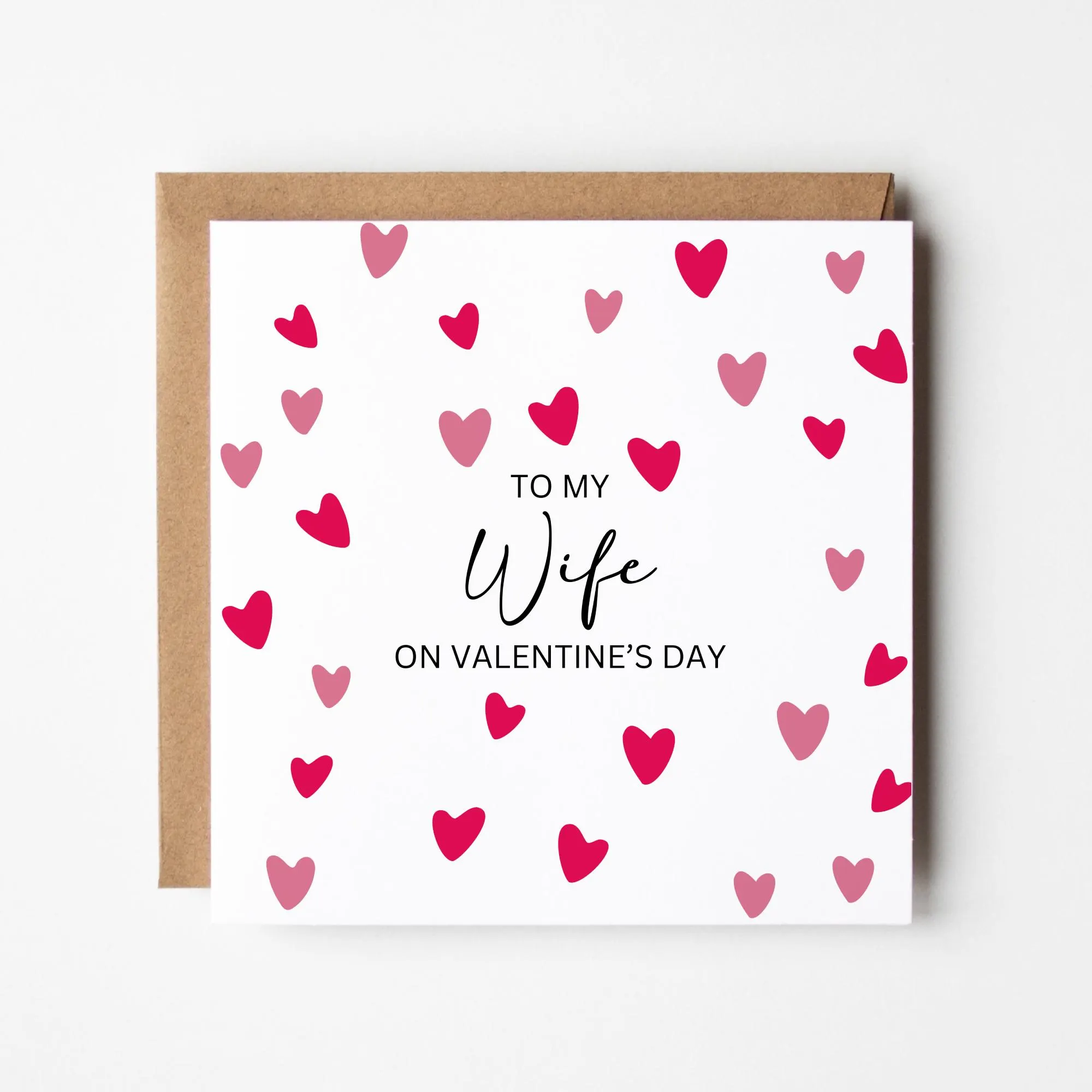 Valentine’s Day Card for Wife or Husband – Romantic Heart Design – Perfect for Valentine’s Surprise - image 3