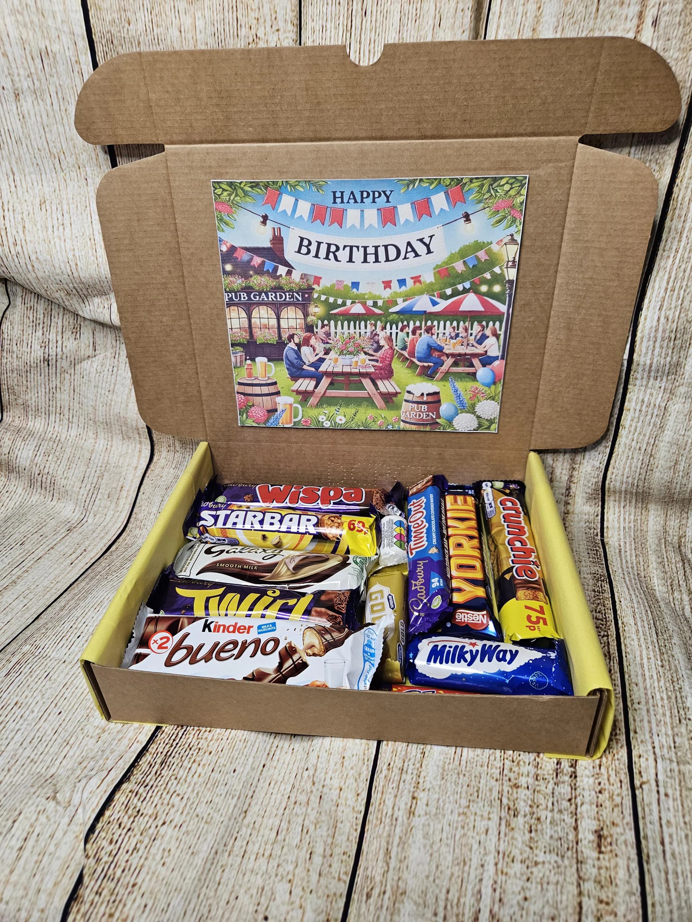 Sweet treat box for friends | Chocolate gift box | Birthday treat box | Personalised sweets | Sweet treat box | Gift for her | gift for him - image 4