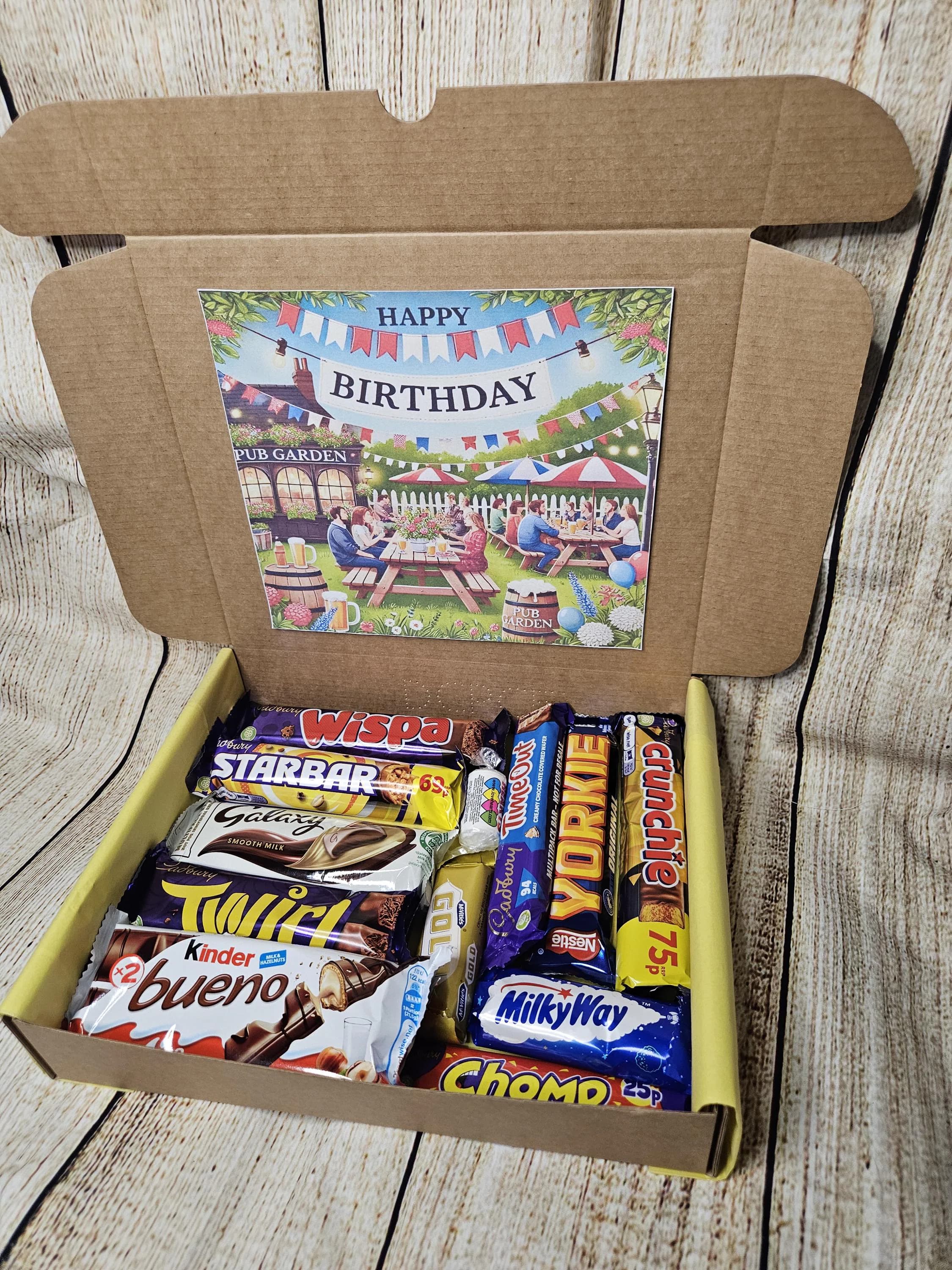 Sweet treat box for friends | Chocolate gift box | Birthday treat box | Personalised sweets | Sweet treat box | Gift for her | gift for him - image 2