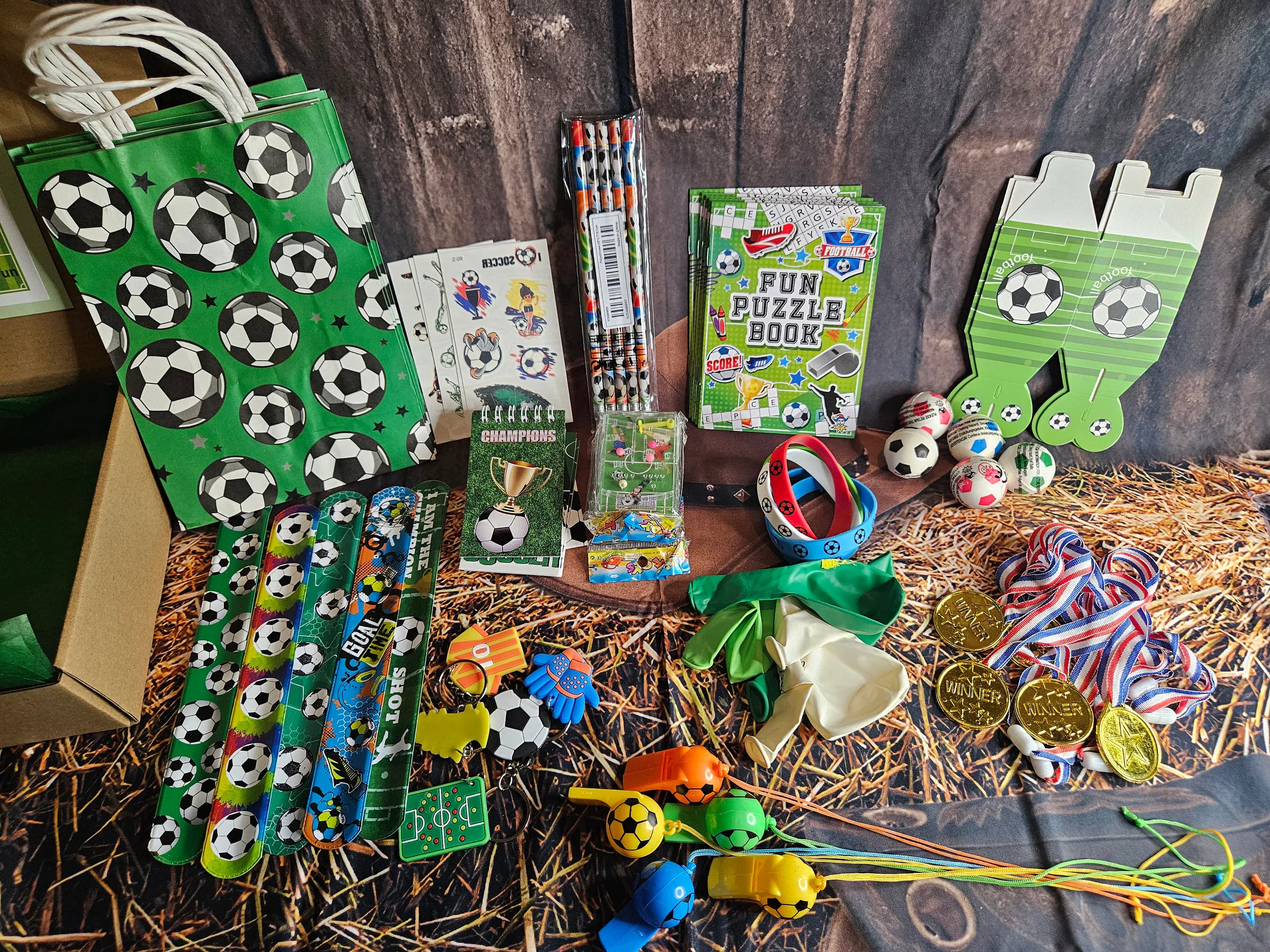 Football Party Bag for 5 people | Football Party Favour | Kids Football Party Supplies | Football Party Bag | Football Theme Party | - image 2