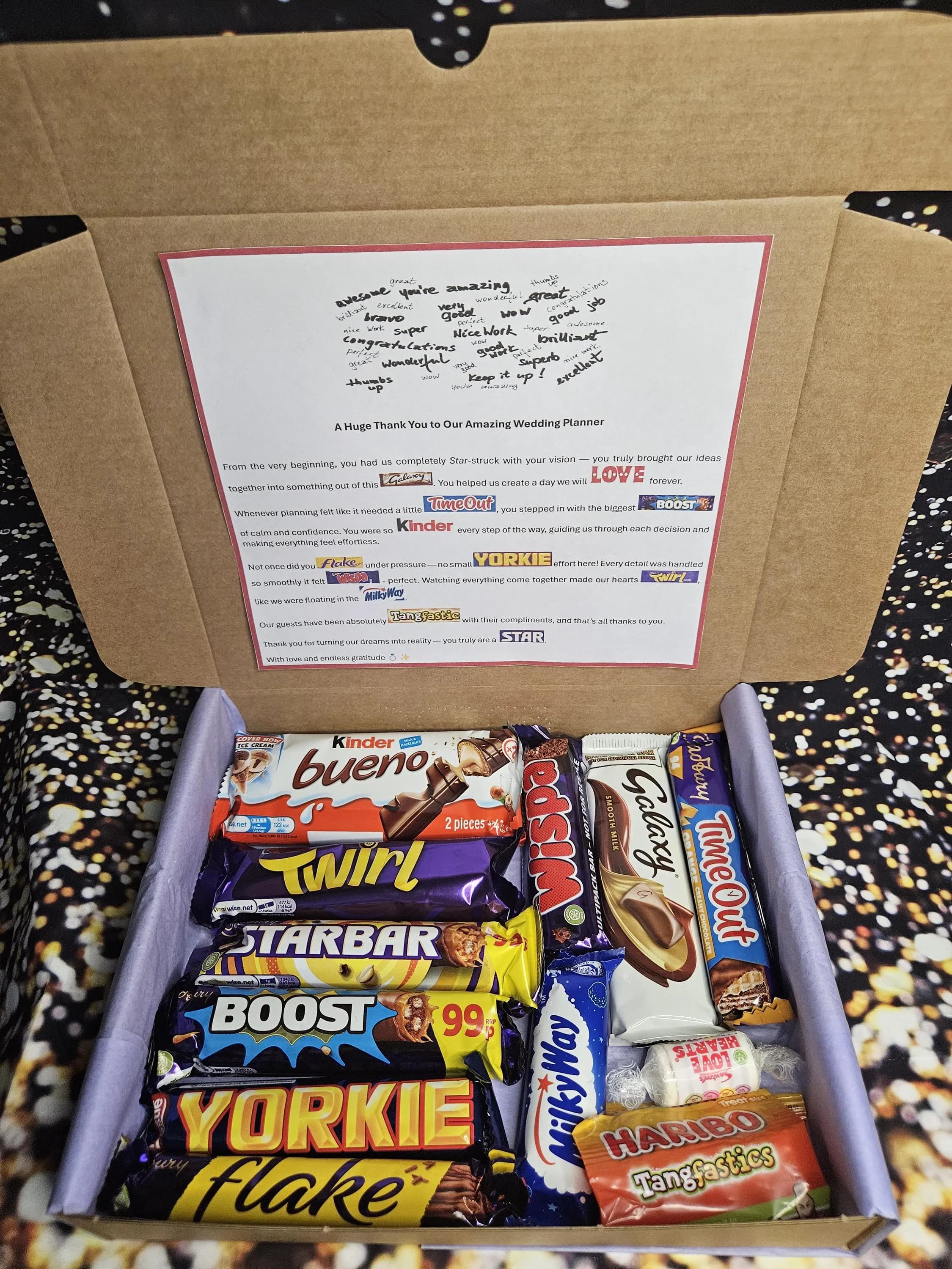 Wedding Planner Thank You Gift Box | Sweet Treat Gift Box | Thank You Gift For Wedding Planner | Wedding Planner Appreciation Gift - image 5