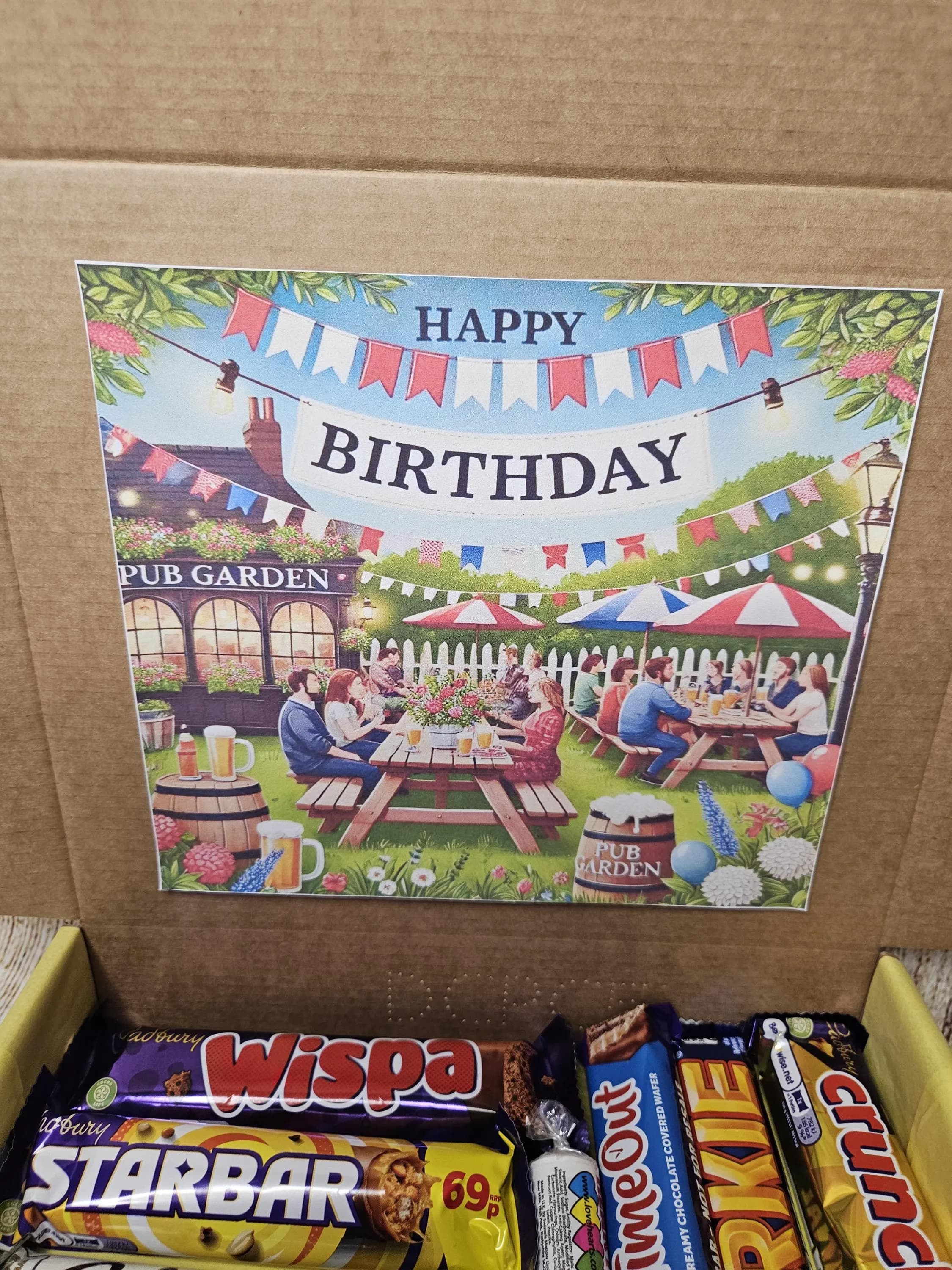 Sweet treat box for friends | Chocolate gift box | Birthday treat box | Personalised sweets | Sweet treat box | Gift for her | gift for him - image 5