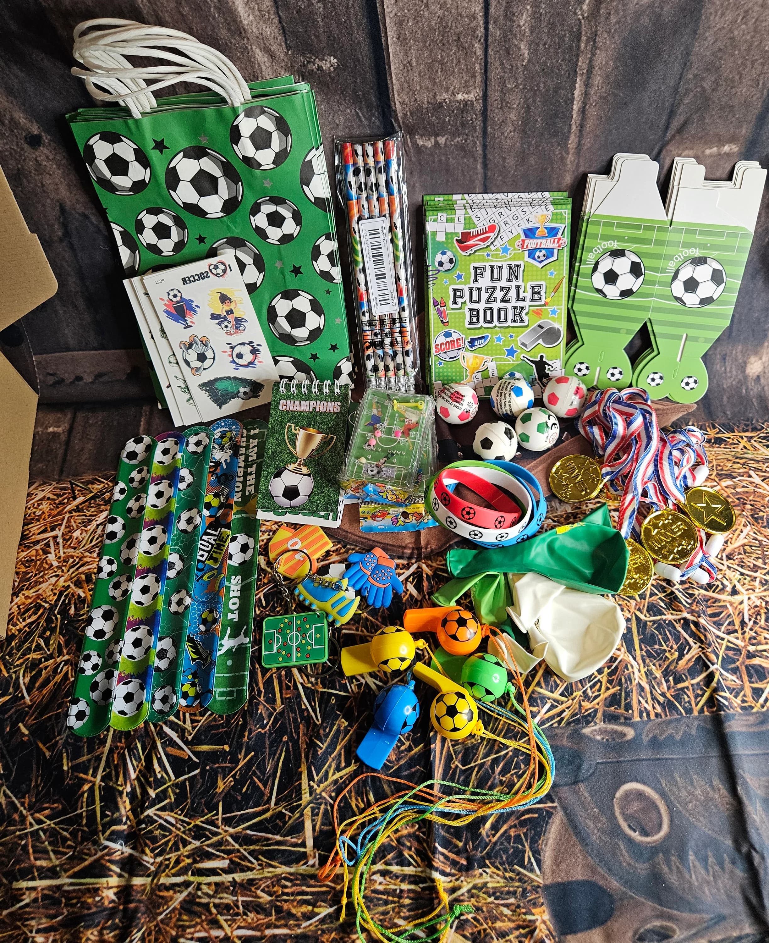 Football Party Bag for 5 people | Football Party Favour | Kids Football Party Supplies | Football Party Bag | Football Theme Party | - image 3