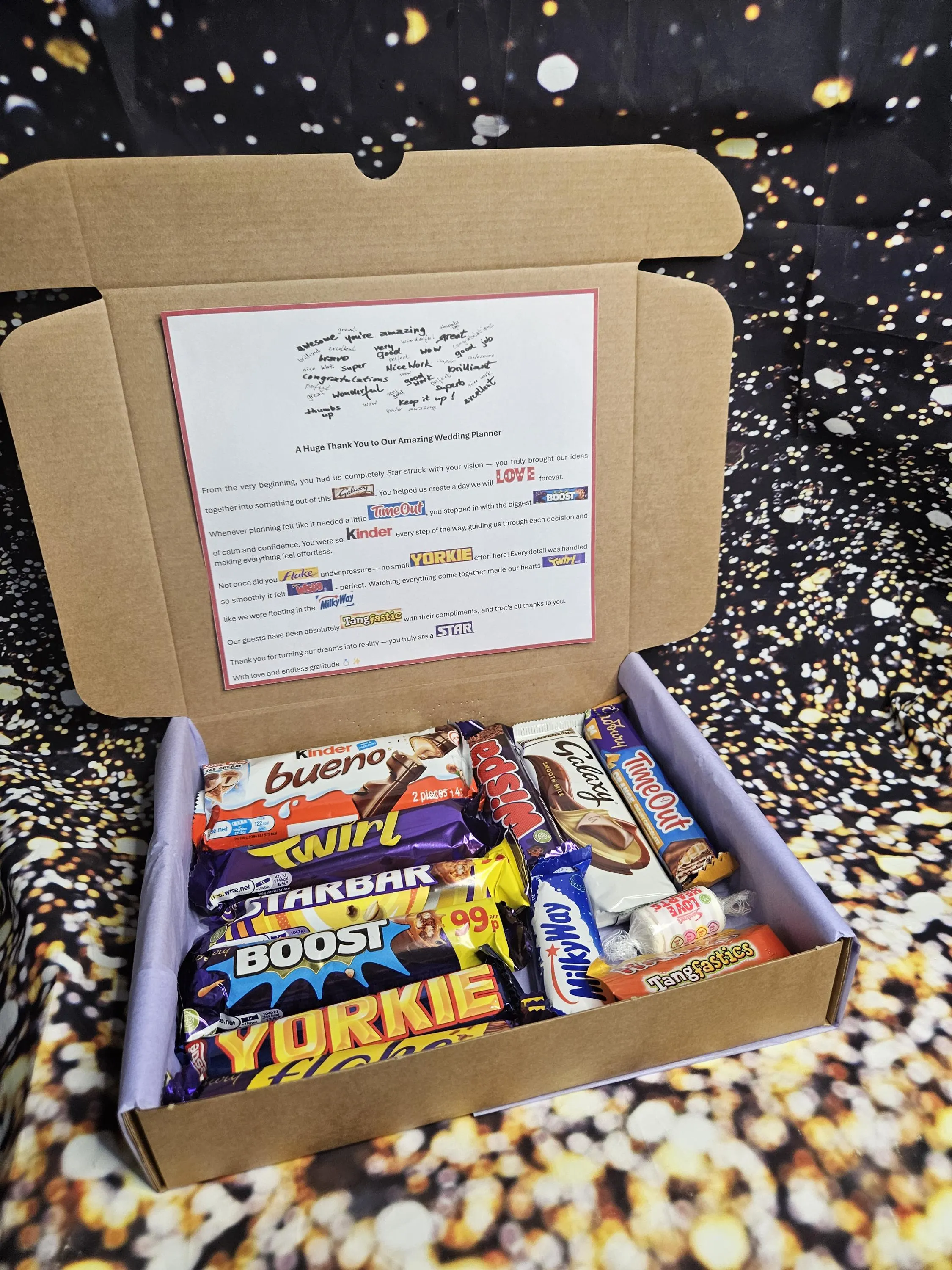 Wedding Planner Thank You Gift Box | Sweet Treat Gift Box | Thank You Gift For Wedding Planner | Wedding Planner Appreciation Gift - image 4