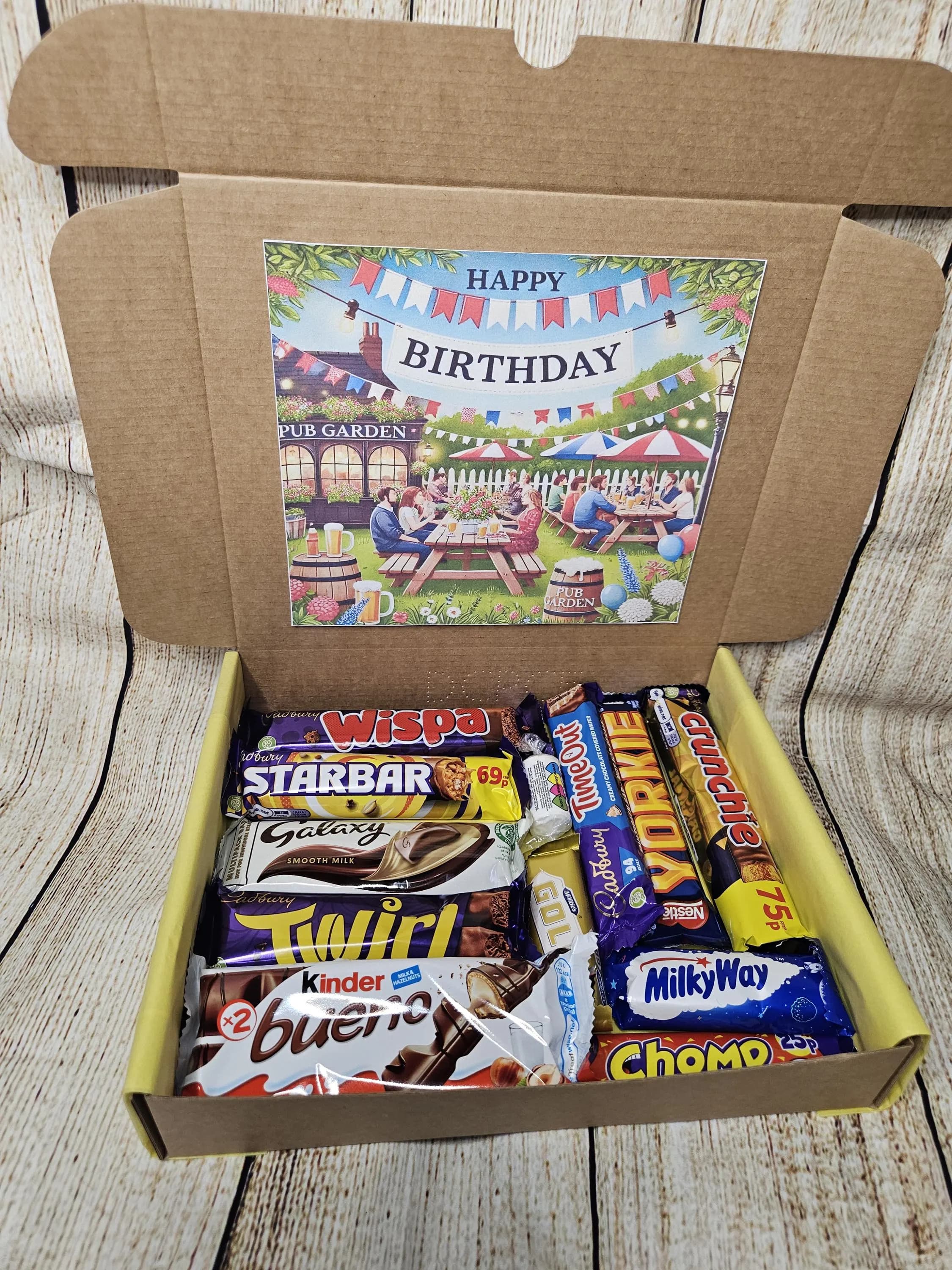 Sweet treat box for friends | Chocolate gift box | Birthday treat box | Personalised sweets | Sweet treat box | Gift for her | gift for him - image 3