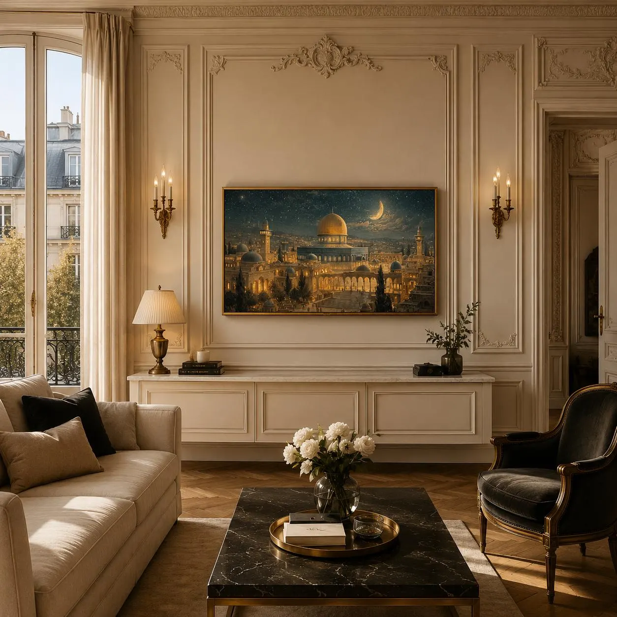 Samsung Frame TV Art Al Aqsa Wall Art, Ramadan Decor, Palestine Artwork - image 4