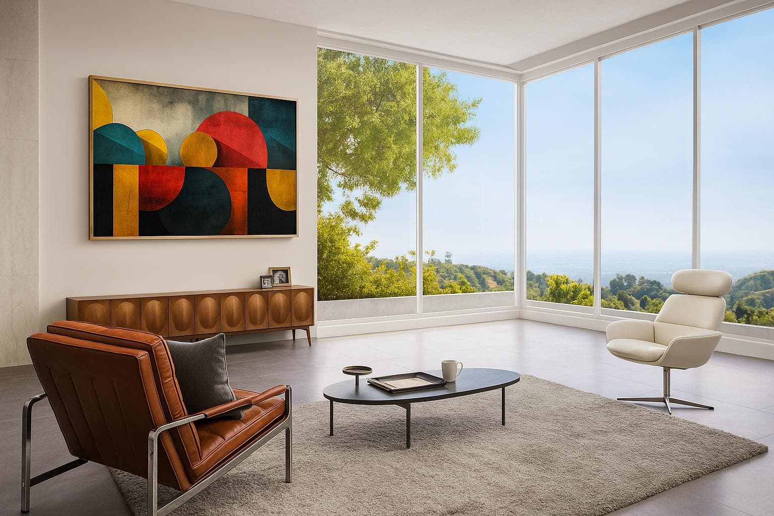Samsung Frame TV Art Geometric Abstract Digital Download - image 3