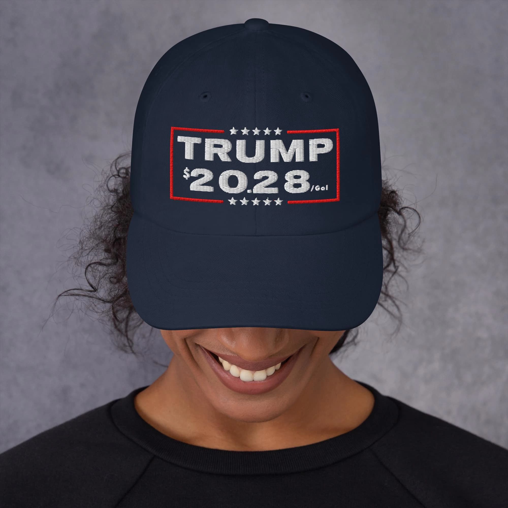 President Trump 20.28(per gallon) Political Humor cap Anti Trump hat High gas prices Are we great yet Felon rapist in chief Anti Maga Gift